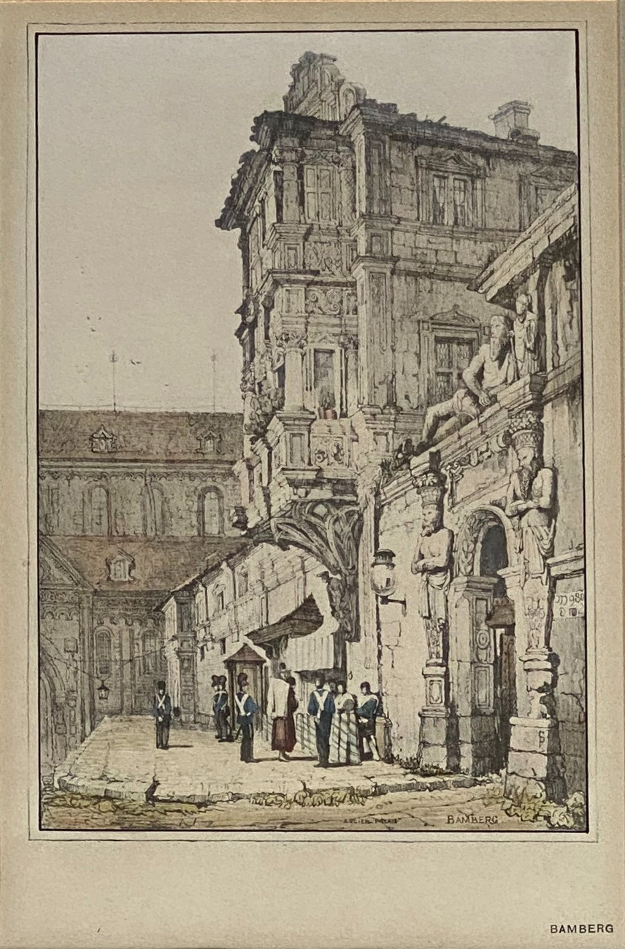 Samuel Prout, Zwei Bamberg - Ansichten - Bild 2 aus 3