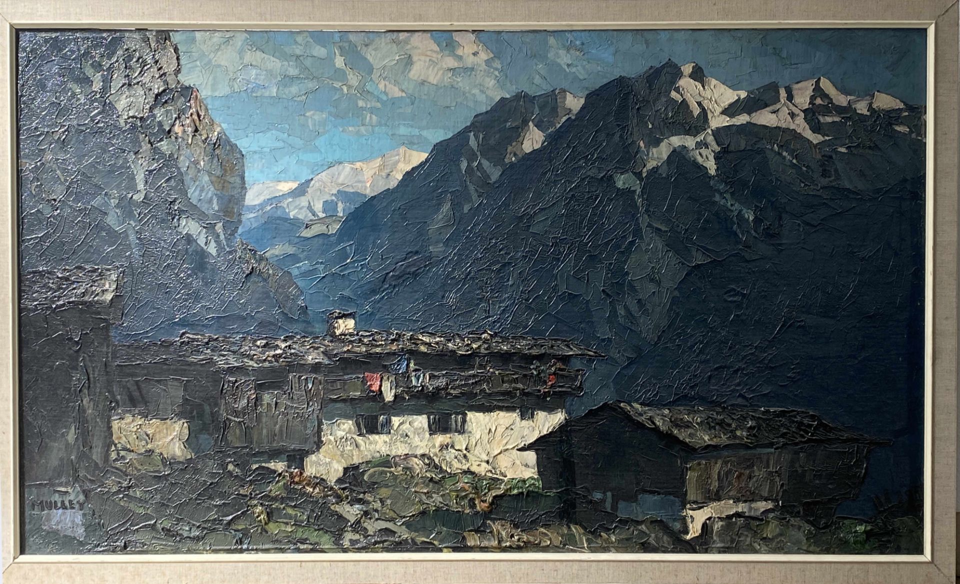 Oskar Mulley, Berghof im Hochgebirge - Bild 3 aus 7