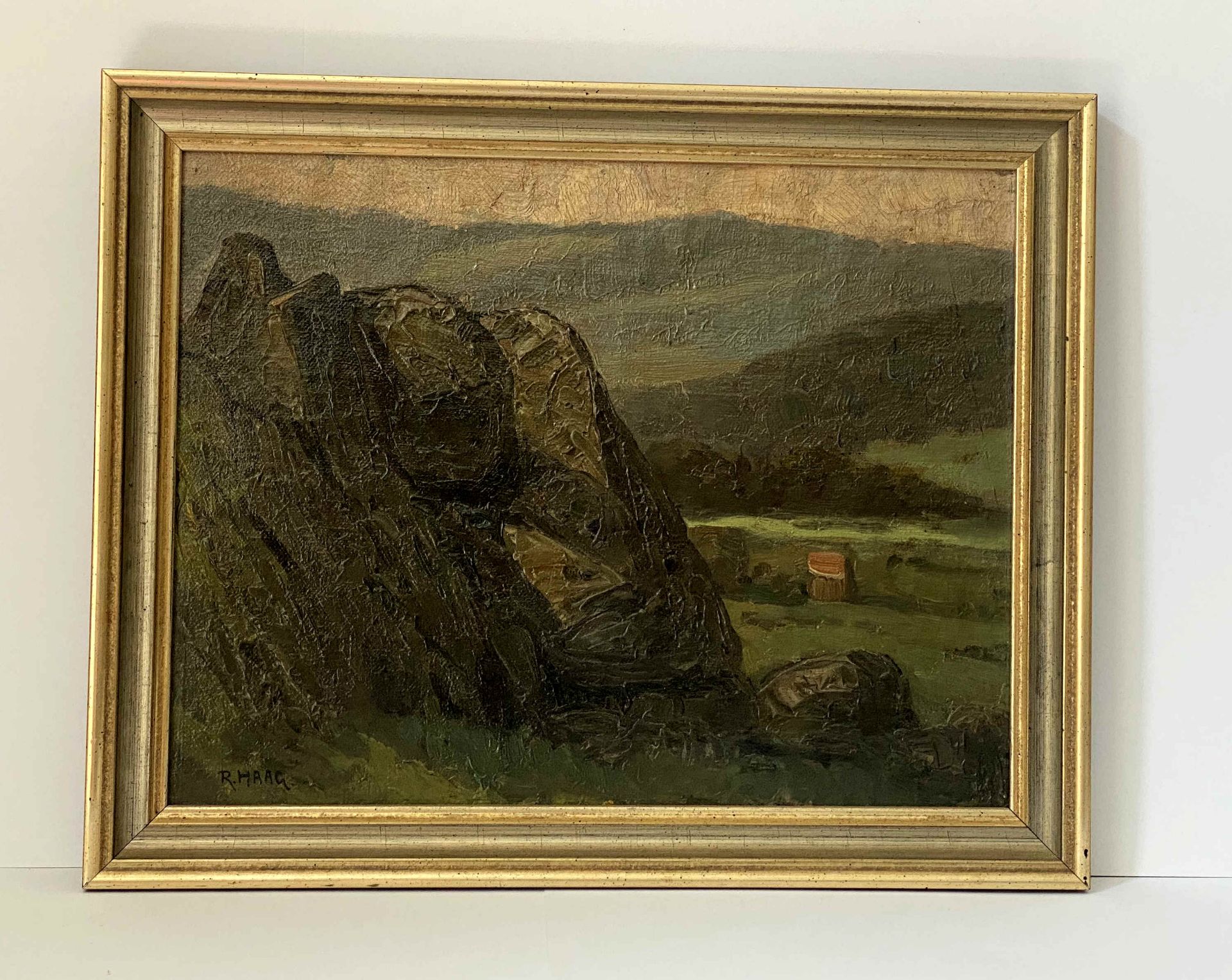 Robert Haag, Felsen-Monolithe in Sommerlandschaft - Bild 2 aus 2