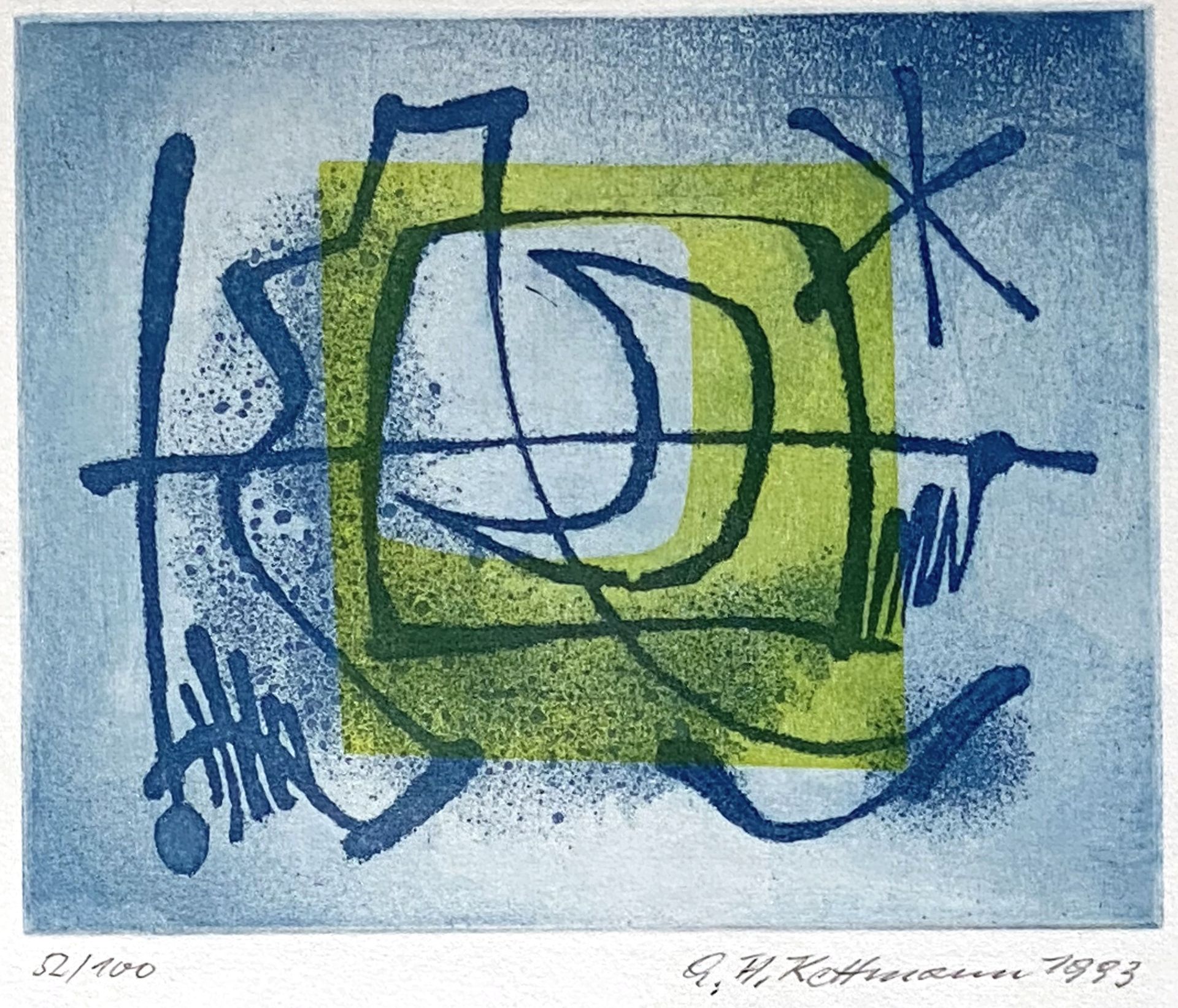 Alfred Heinz Kettmann, Abstrakte Komposition