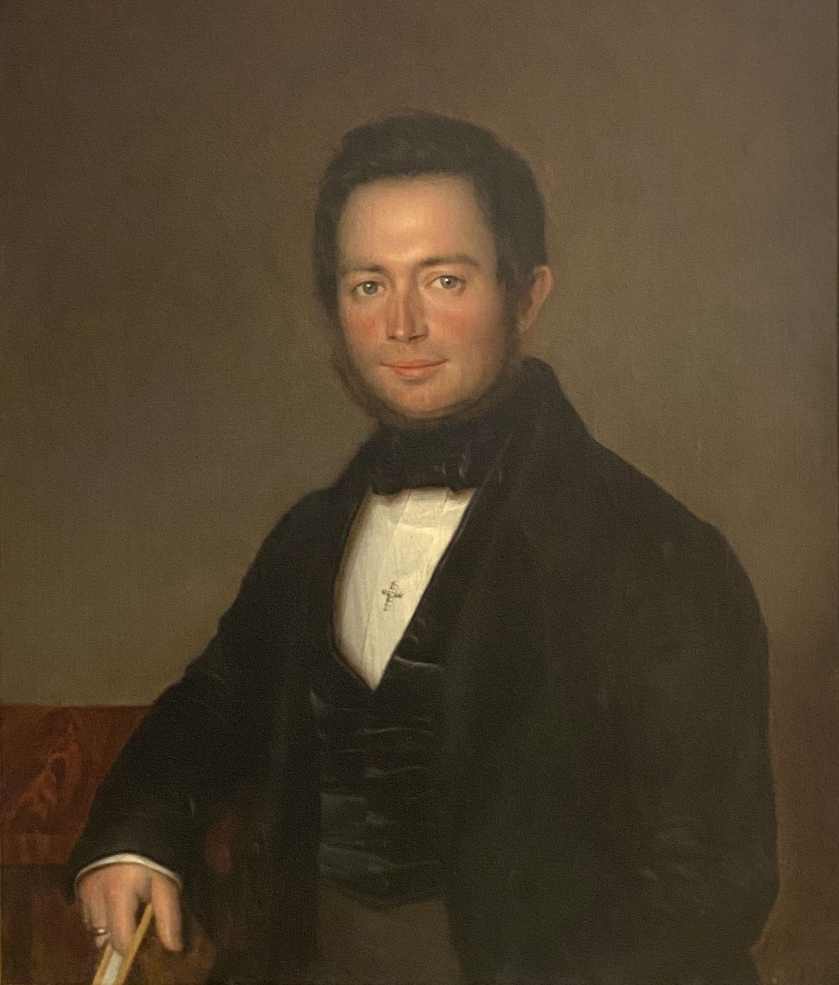 Carl Adolph Wangberg, Bildnis des Dr. Wilhelm Dietz 1842 - Bild 2 aus 5