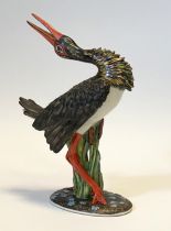 Nymphenburg-Figur Storch