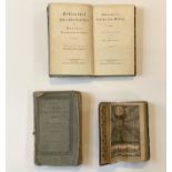 Drei antiquarische Bücher