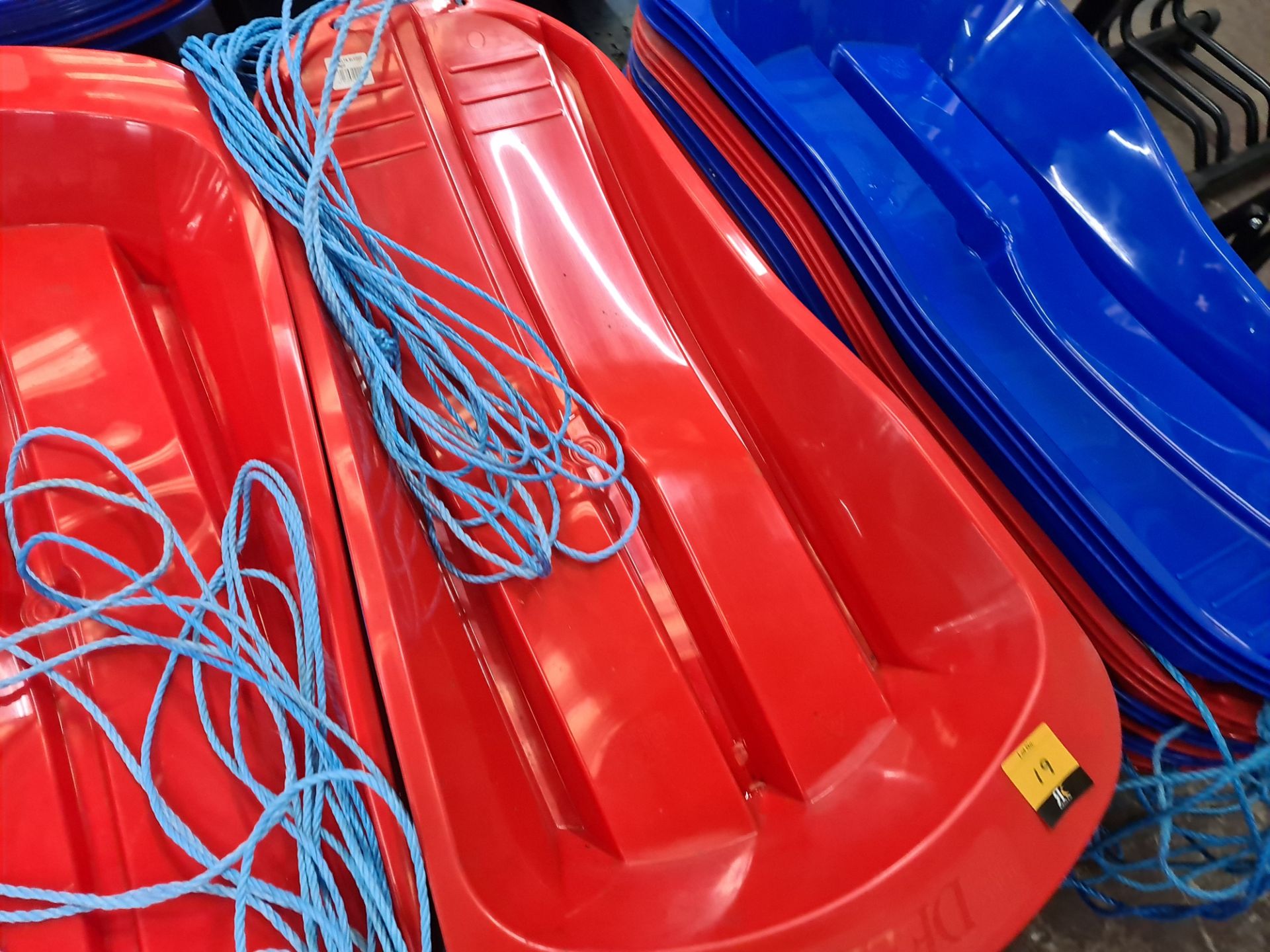 10 off Delta sledges - mixed lot of blue and red - Image 4 of 5