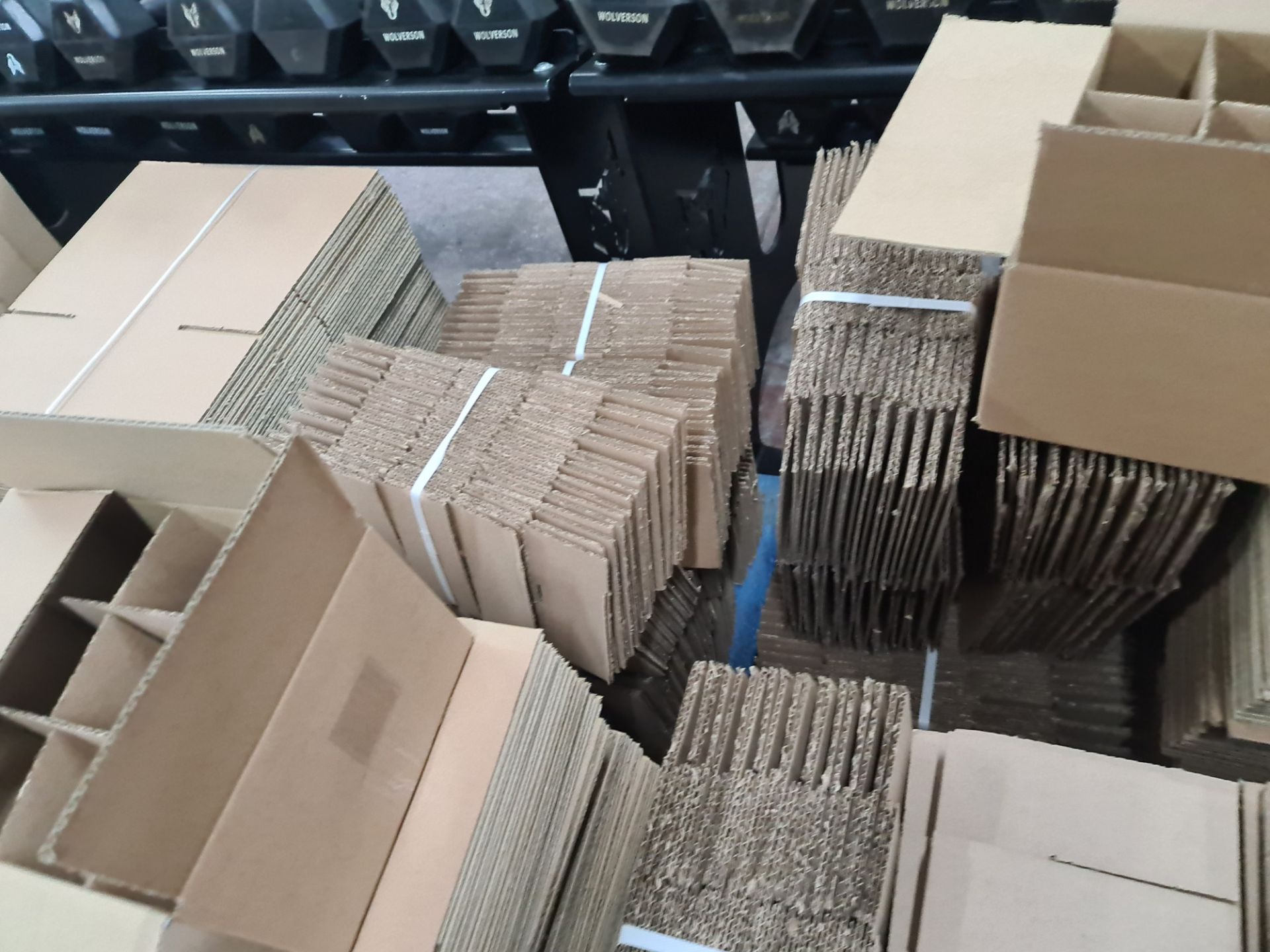 The contents of a pallet of cardboard boxes comprising approximately 300 boxes and 300 inserts in to - Image 6 of 10