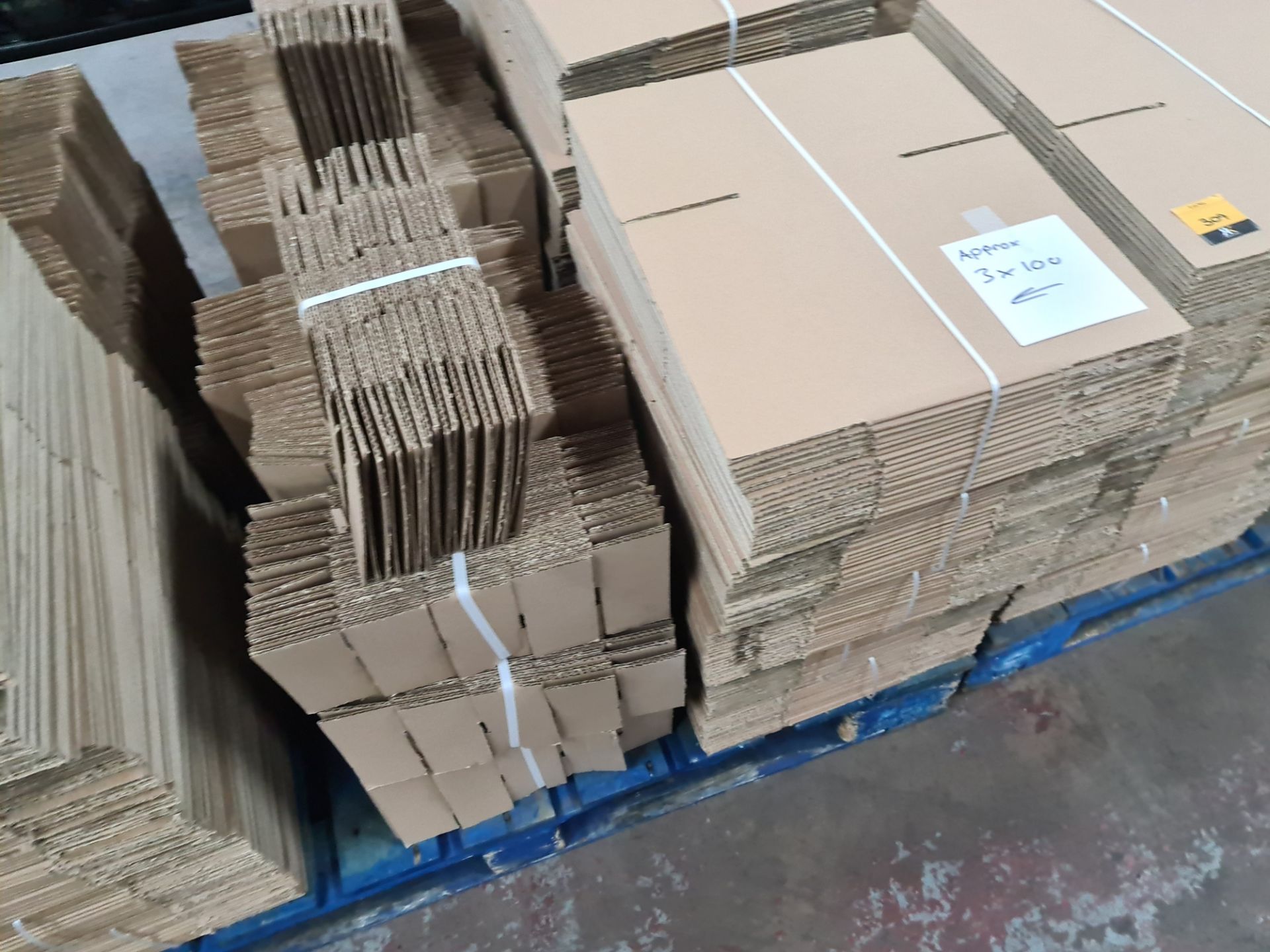 The contents of a pallet of cardboard boxes comprising approximately 300 boxes and 300 inserts in to - Image 4 of 8