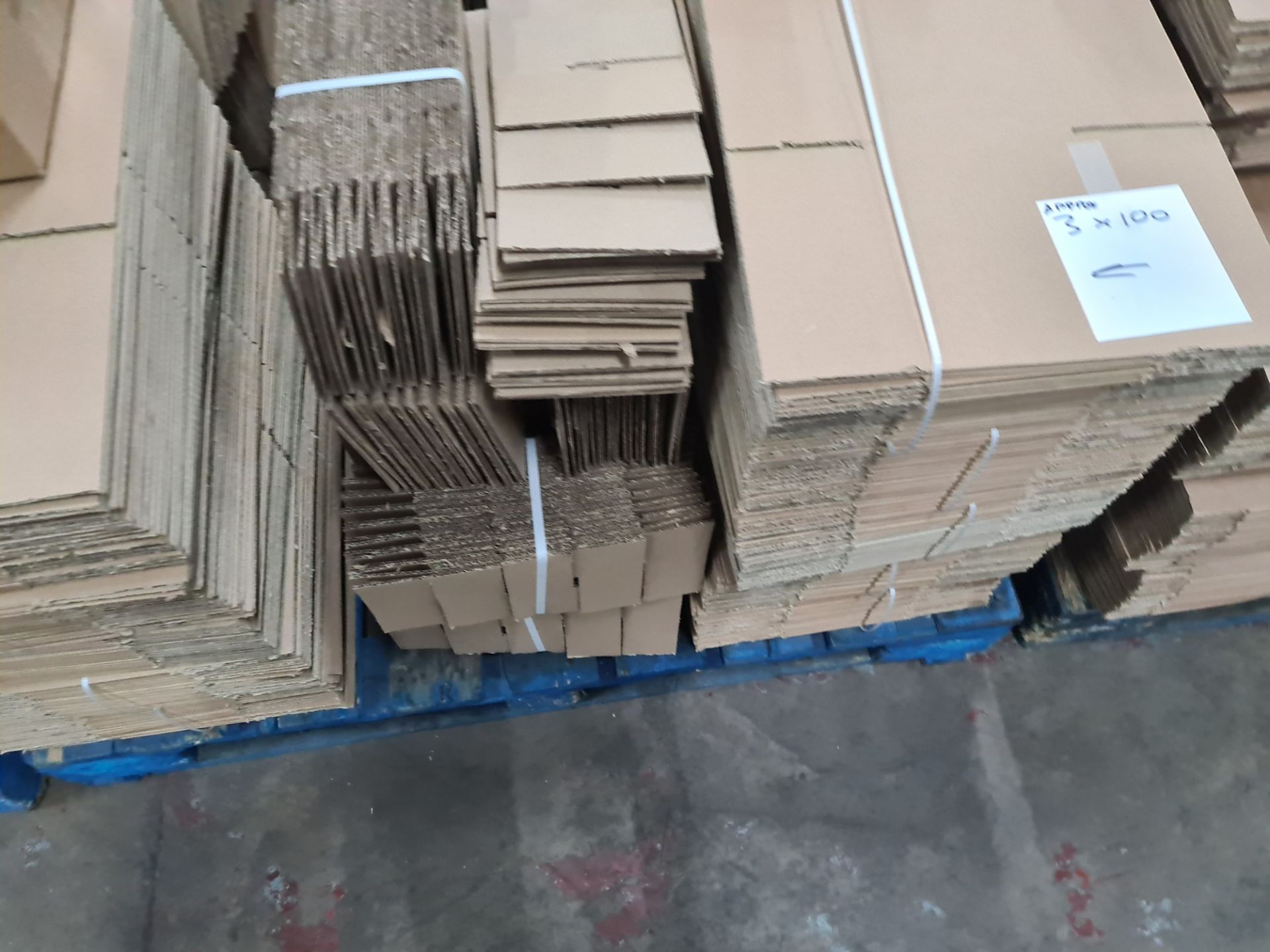 The contents of a pallet of cardboard boxes comprising approximately 300 boxes and 300 inserts in to - Image 10 of 10