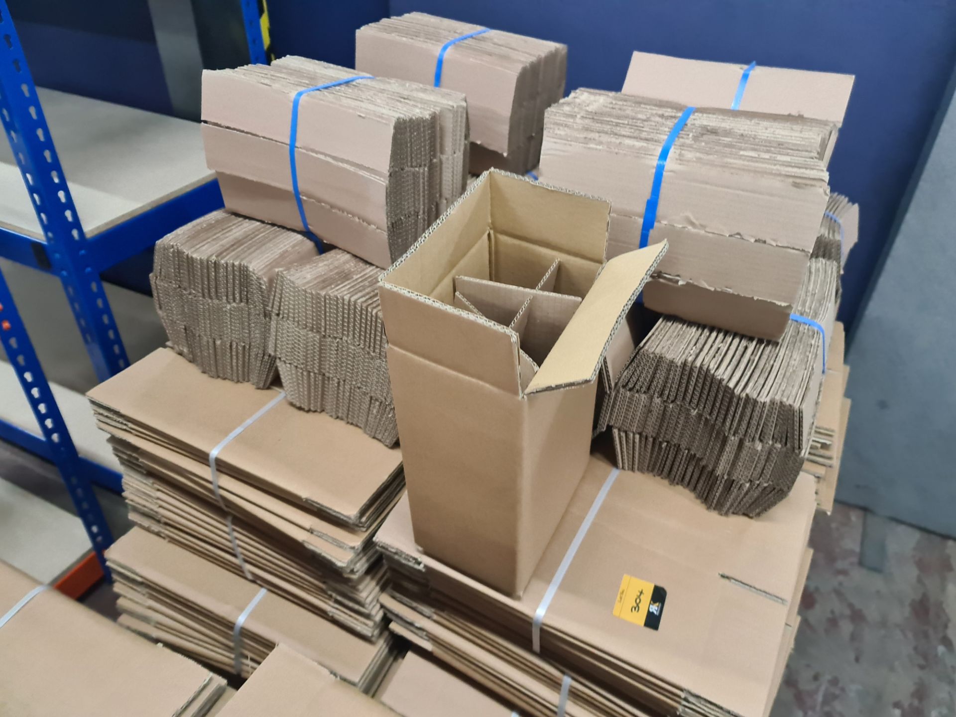 The contents of a pallet of cardboard boxes comprising approximately 300 boxes and 300 inserts; 200 - Image 5 of 10