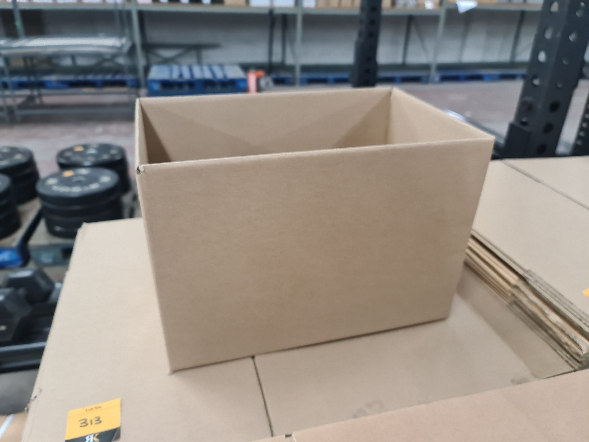 Approximately 170 cardboard boxes; 350 mm x 227 mm x 240 mm