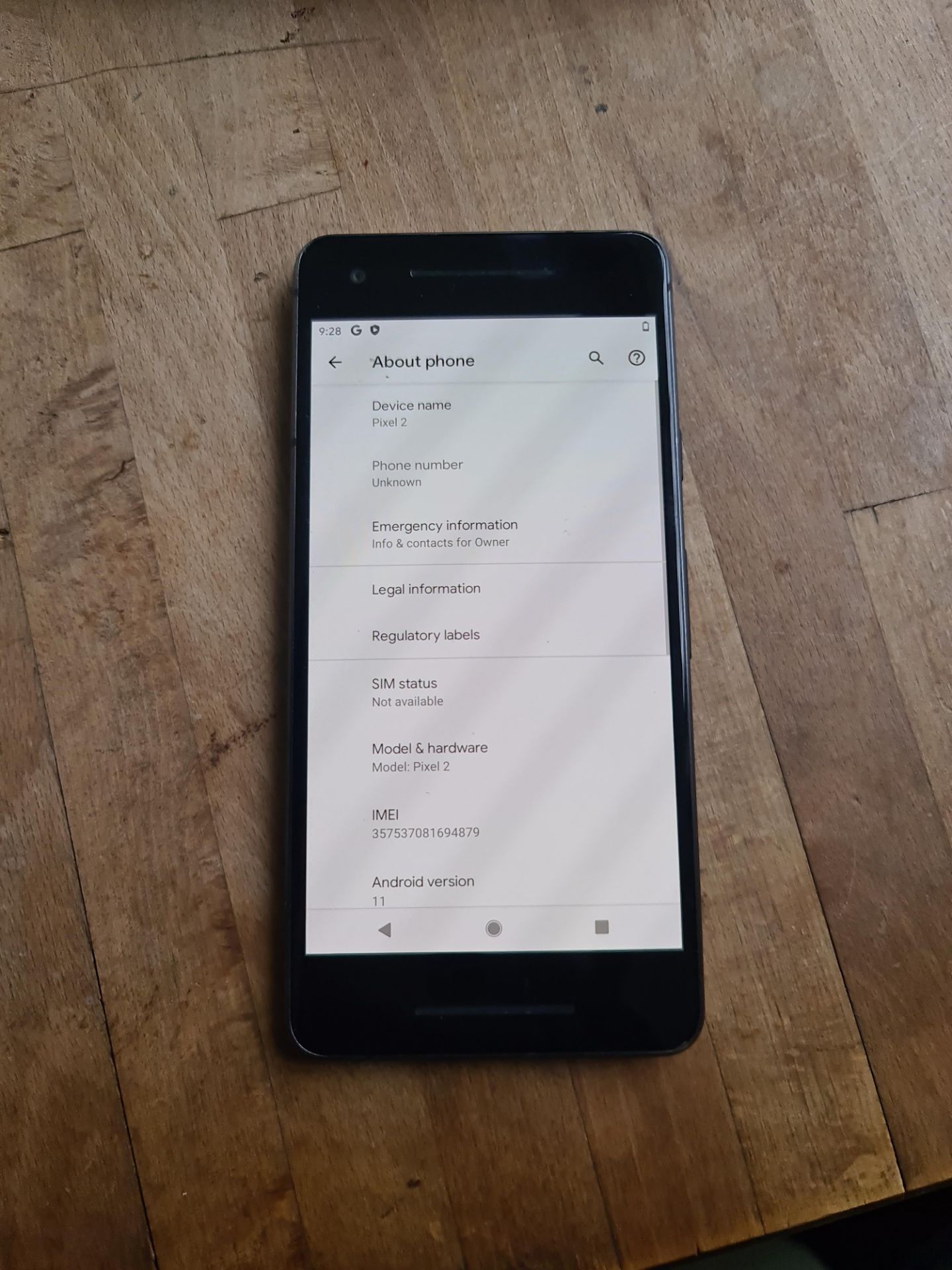 Google Pixel 2 mobile phone with box. - Image 5 of 11