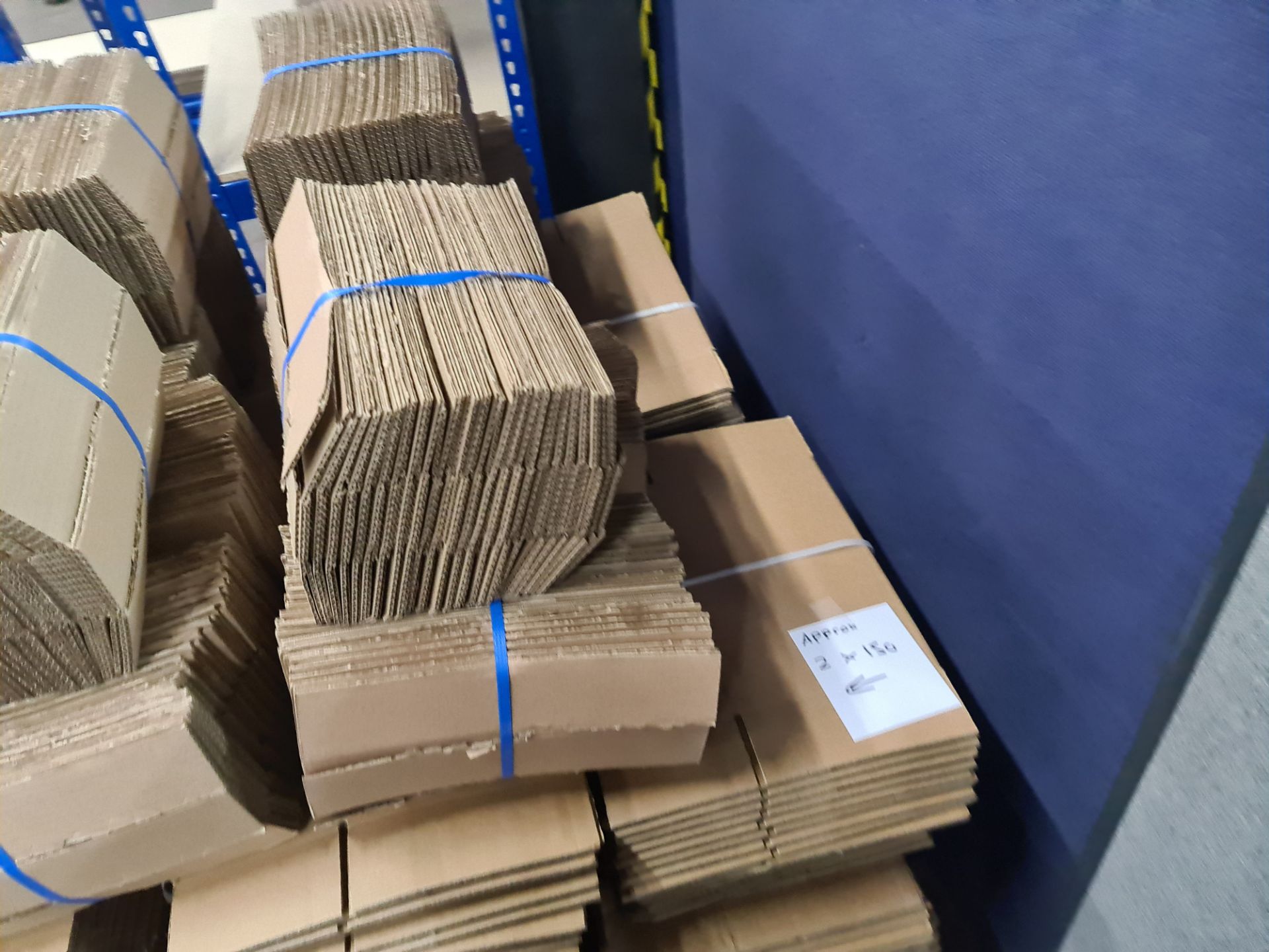 The contents of a pallet of cardboard boxes comprising approximately 300 boxes and 300 inserts; 200 - Image 7 of 10