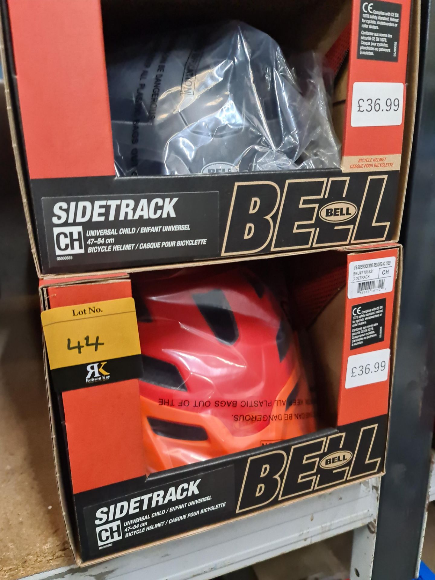 4 off Bell sidetrack bicycle helmets, all sized CH (universal child), all individually boxed - Image 2 of 4