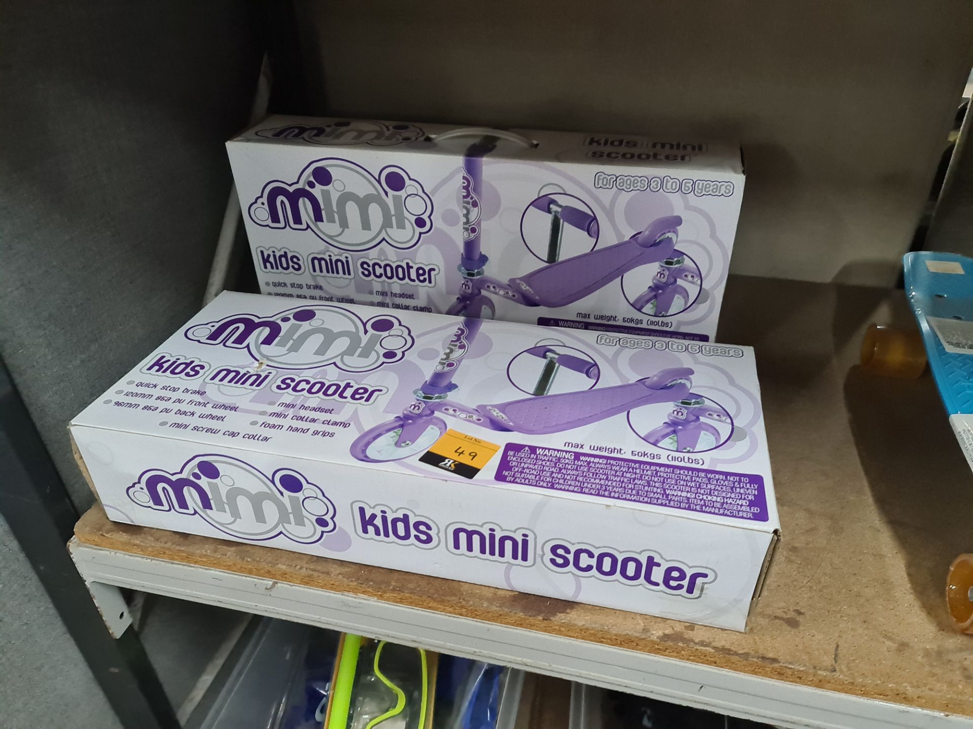 2 off Mimi kids mini scooters