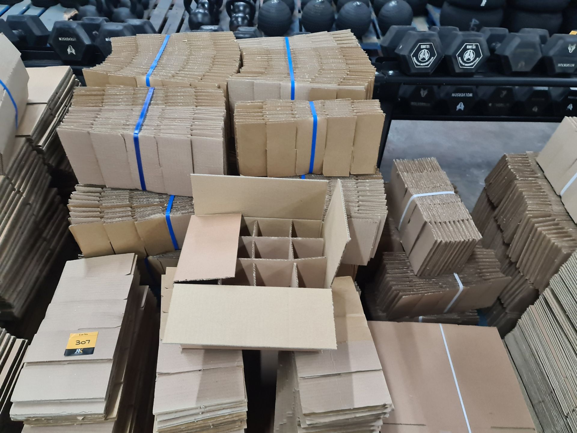 The contents of a pallet of cardboard boxes comprising approximately 120 boxes and 400 inserts; 266 - Image 4 of 8