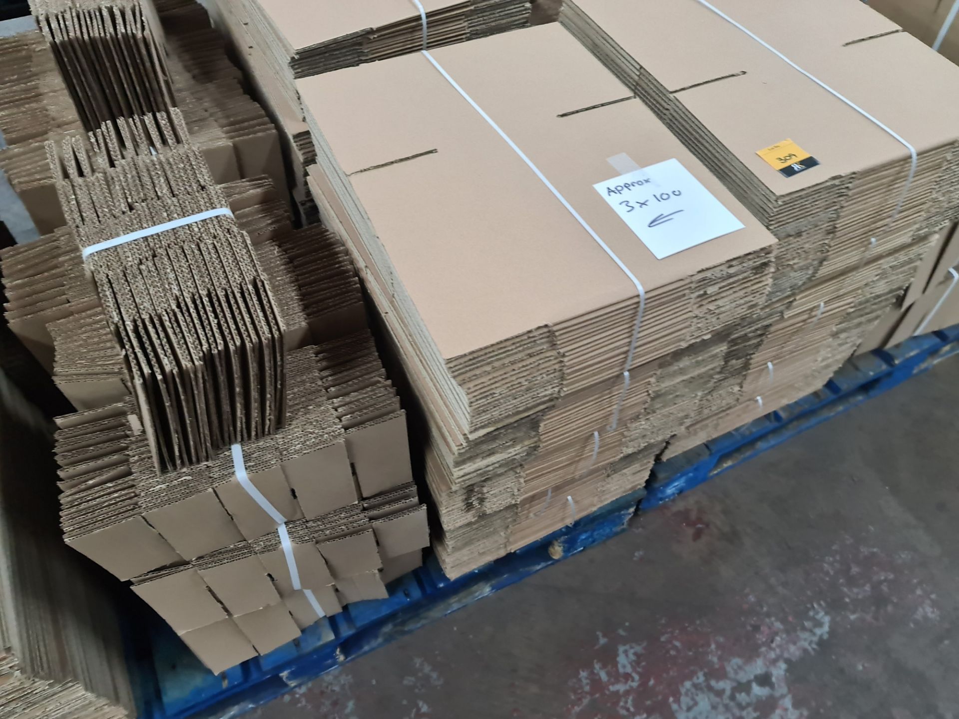 The contents of a pallet of cardboard boxes comprising approximately 300 boxes and 300 inserts in to - Image 5 of 8