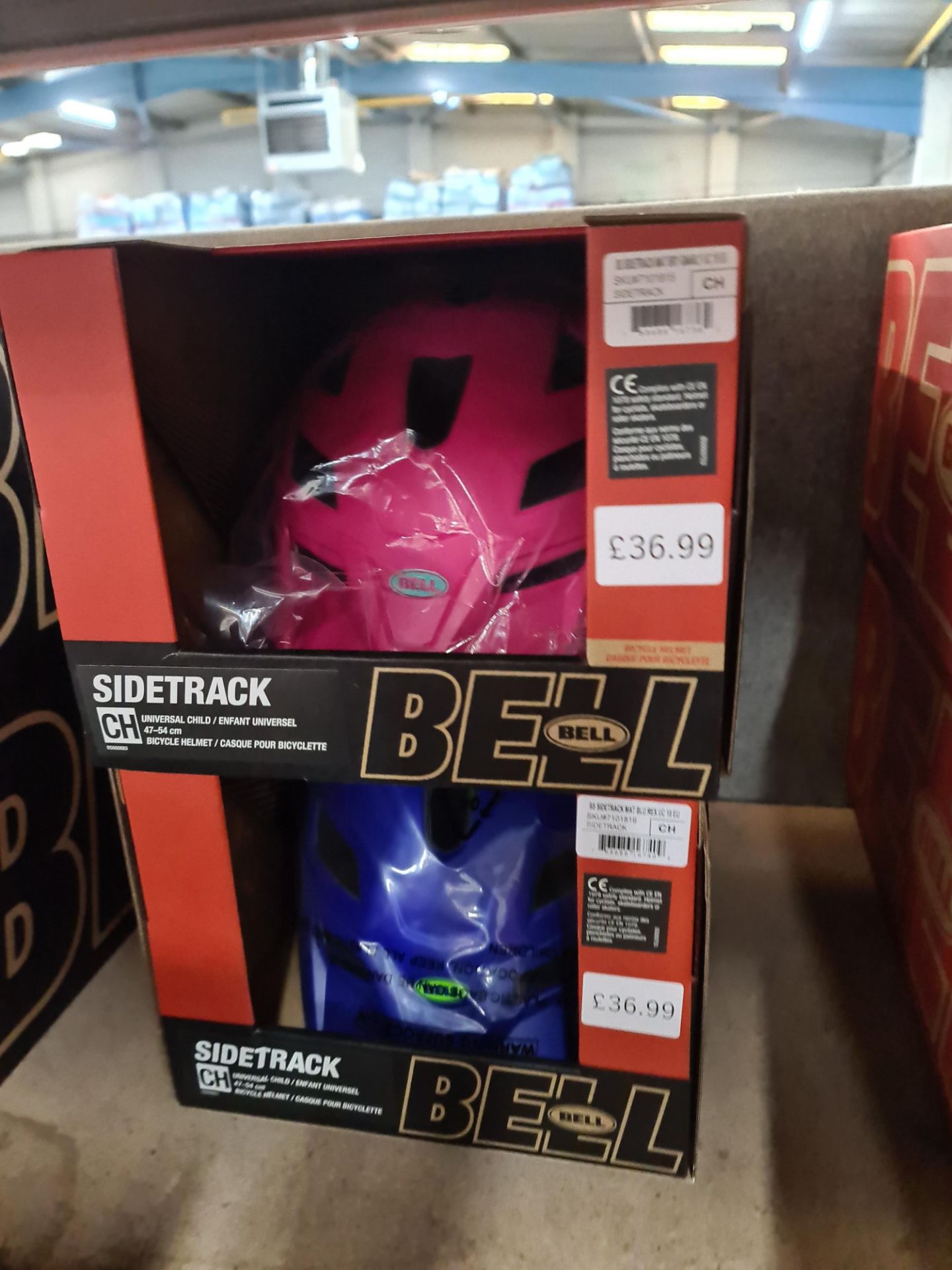 3 off Bell sidetrack bicycle helmets, all sized CH (universal child), all individually boxed - Image 3 of 3