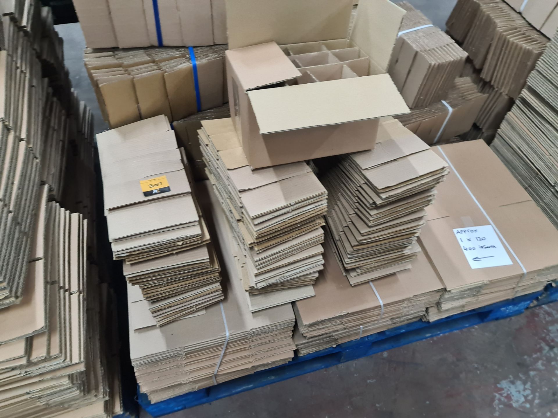 The contents of a pallet of cardboard boxes comprising approximately 120 boxes and 400 inserts; 266 - Image 2 of 8