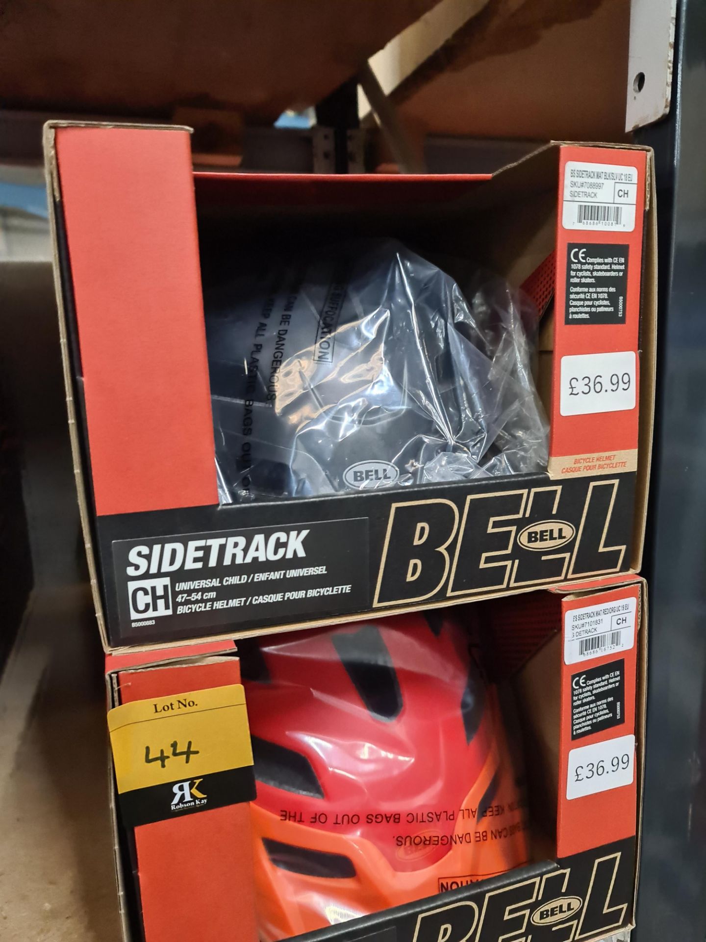 4 off Bell sidetrack bicycle helmets, all sized CH (universal child), all individually boxed - Image 3 of 4