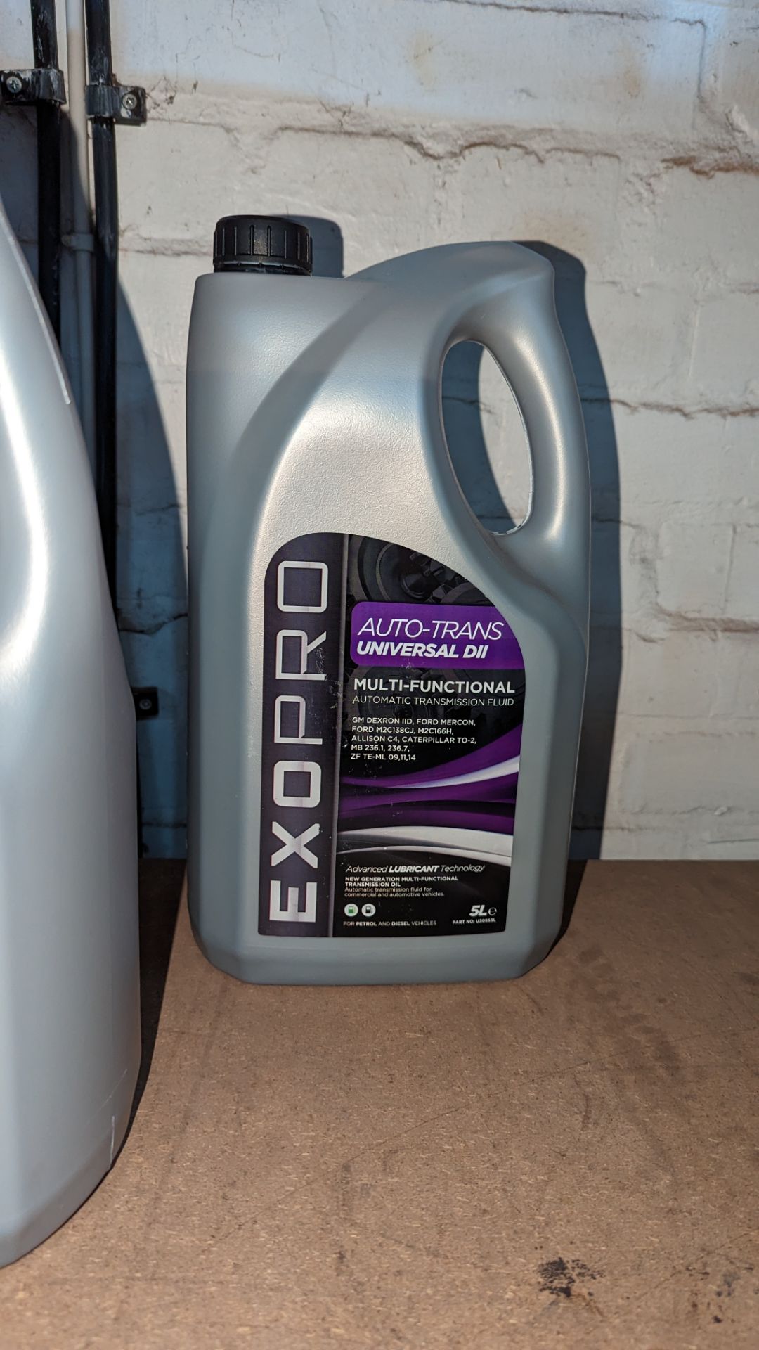 4 assorted 5 litre bottles of Exopro lubricants and fluids - Image 6 of 6