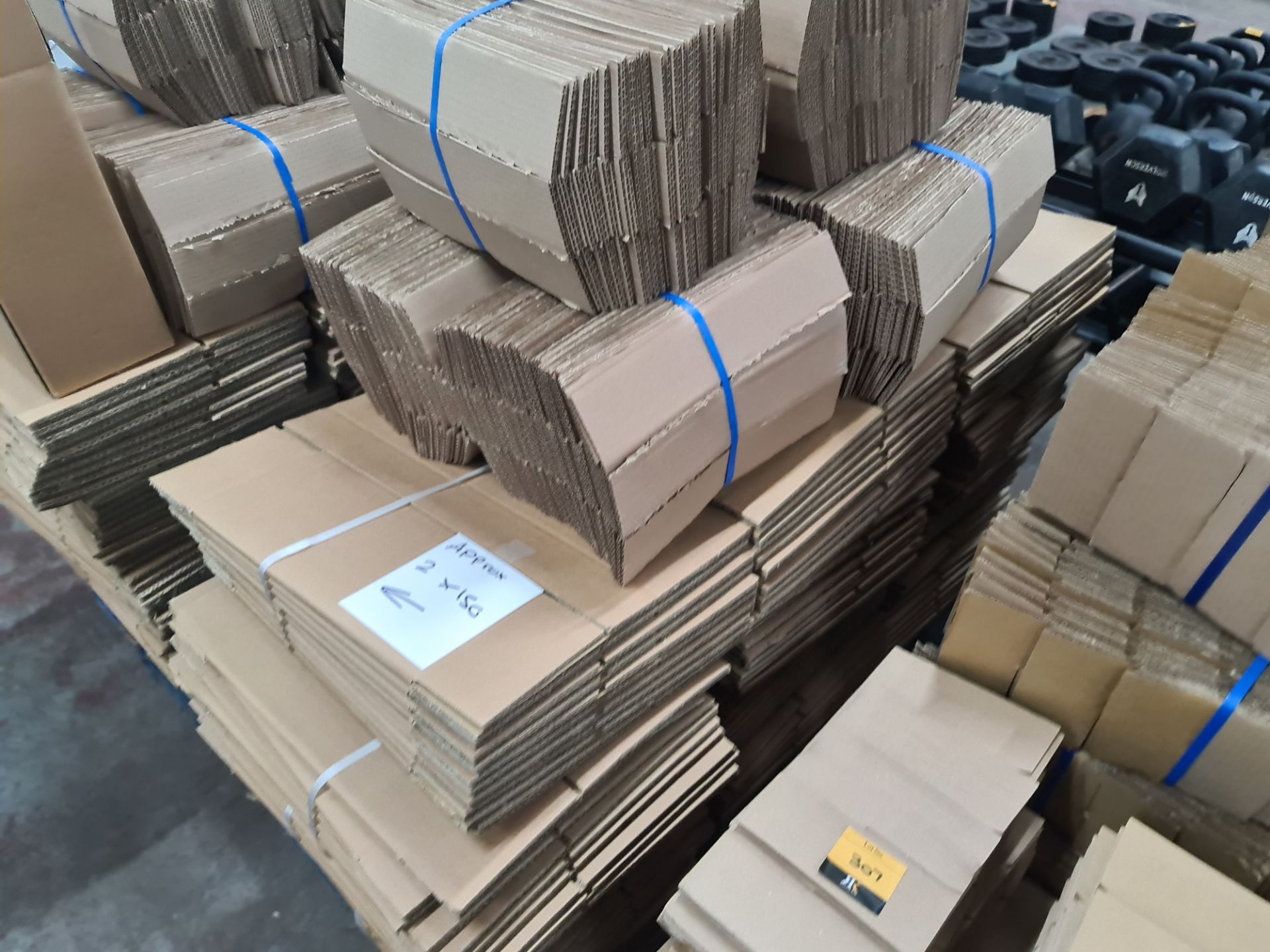 The contents of a pallet of cardboard boxes comprising approximately 300 boxes and 300 inserts; 200 - Image 14 of 14