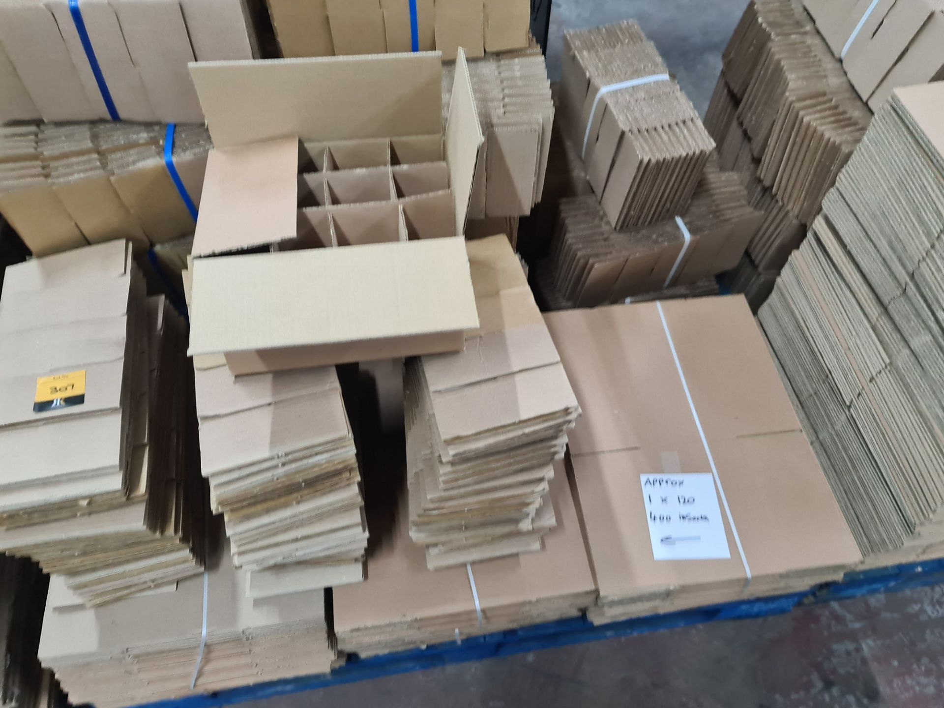 The contents of a pallet of cardboard boxes comprising approximately 120 boxes and 400 inserts; 266 - Image 3 of 8