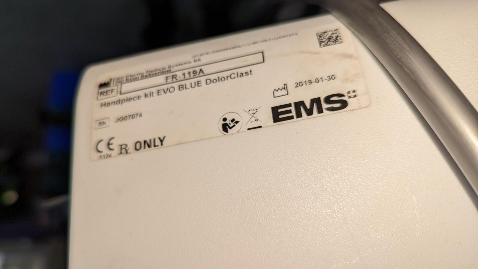 EMS Medical Swiss Dolorclast Master Shockwave system. This machine was purchased new in 2019 subjec - Image 17 of 30