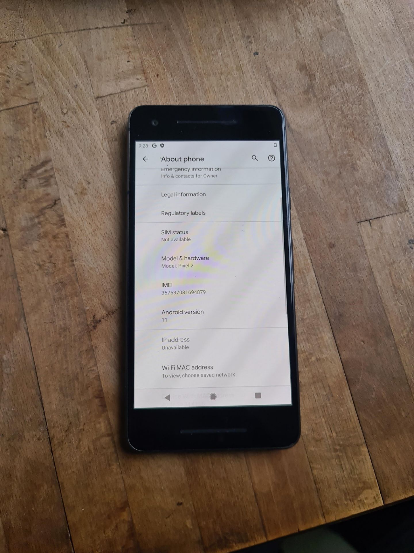 Google Pixel 2 mobile phone with box. - Image 4 of 11