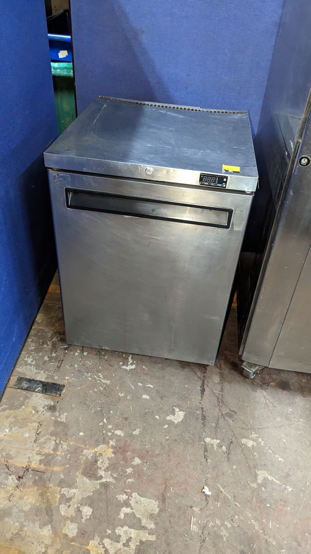 Stainless steel under counter freezer model LR50A