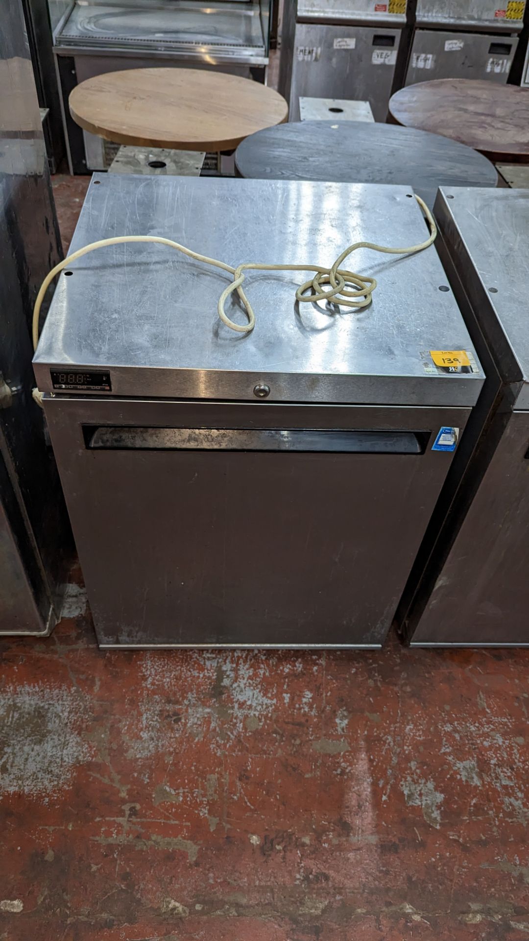 Williams stainless steel under counter freezer