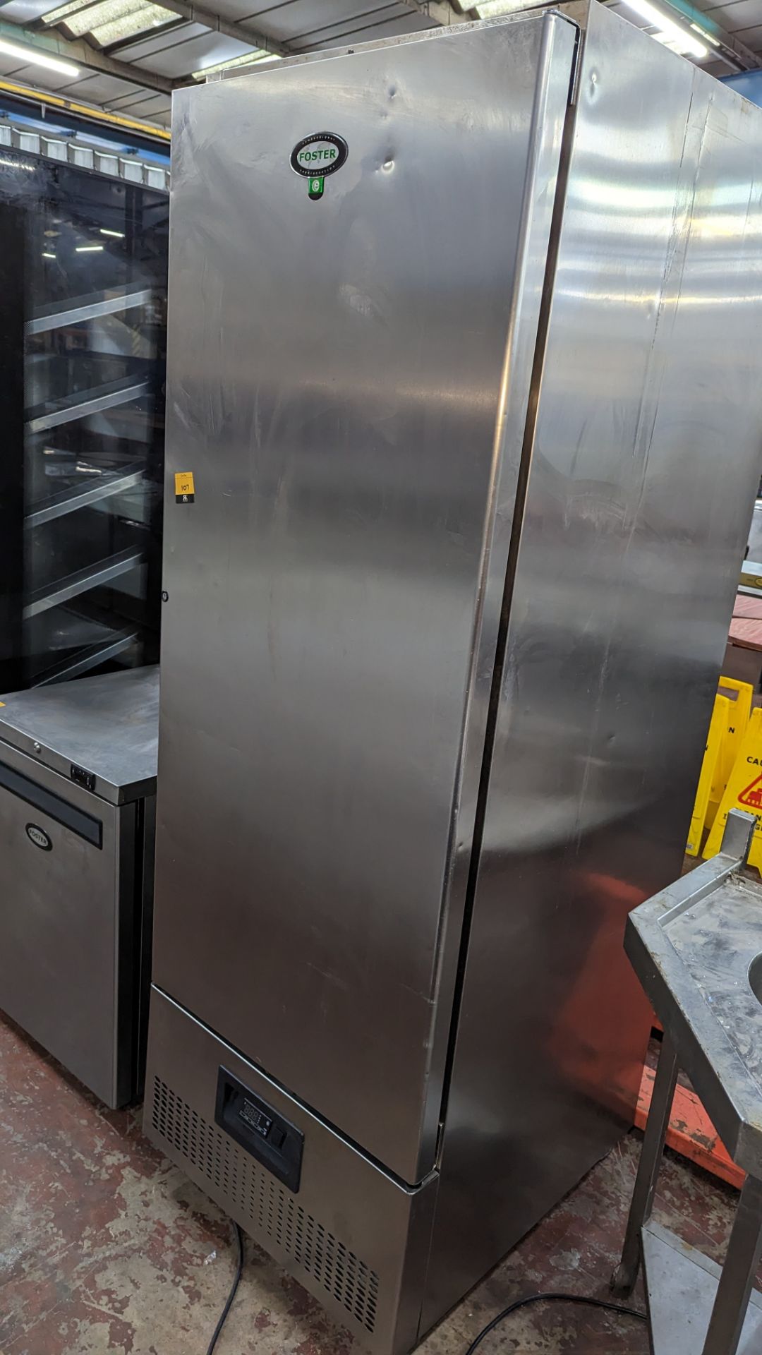 Foster stainless steel large freezer