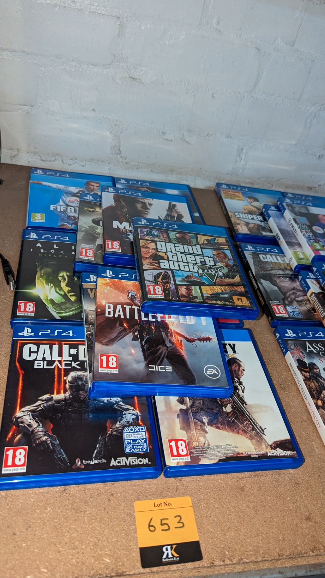 11 off boxed PS4 games as pictured