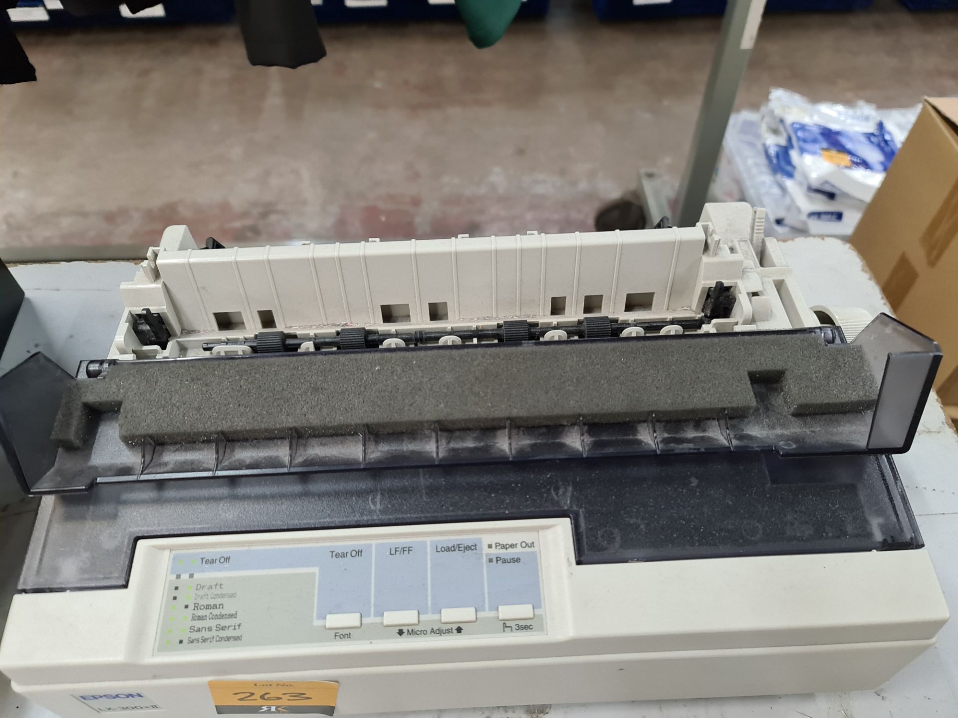 Epson LX-300+II dot matrix printer - Image 6 of 6