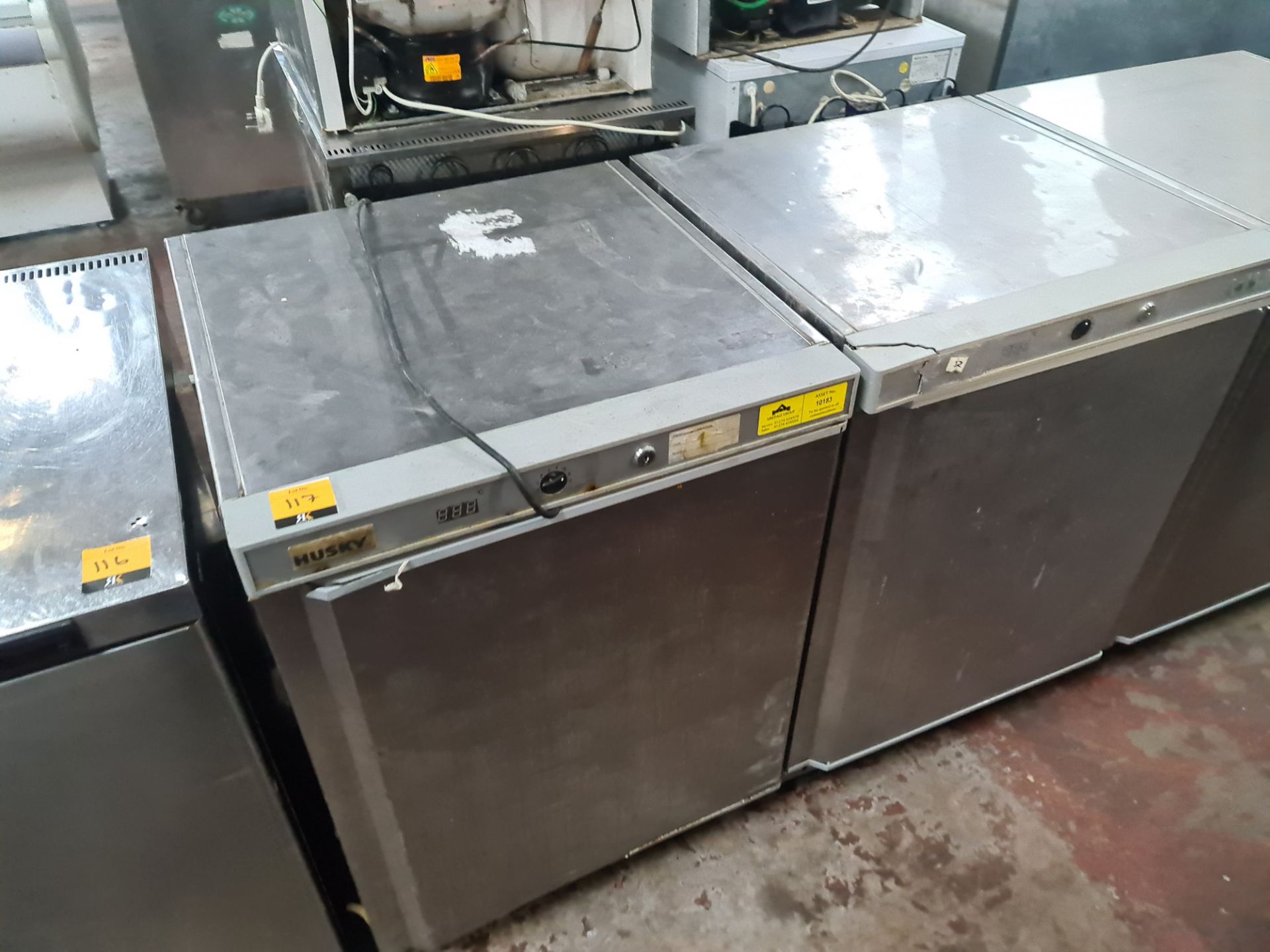 3 off under counter fridges and freezers - Image 3 of 11