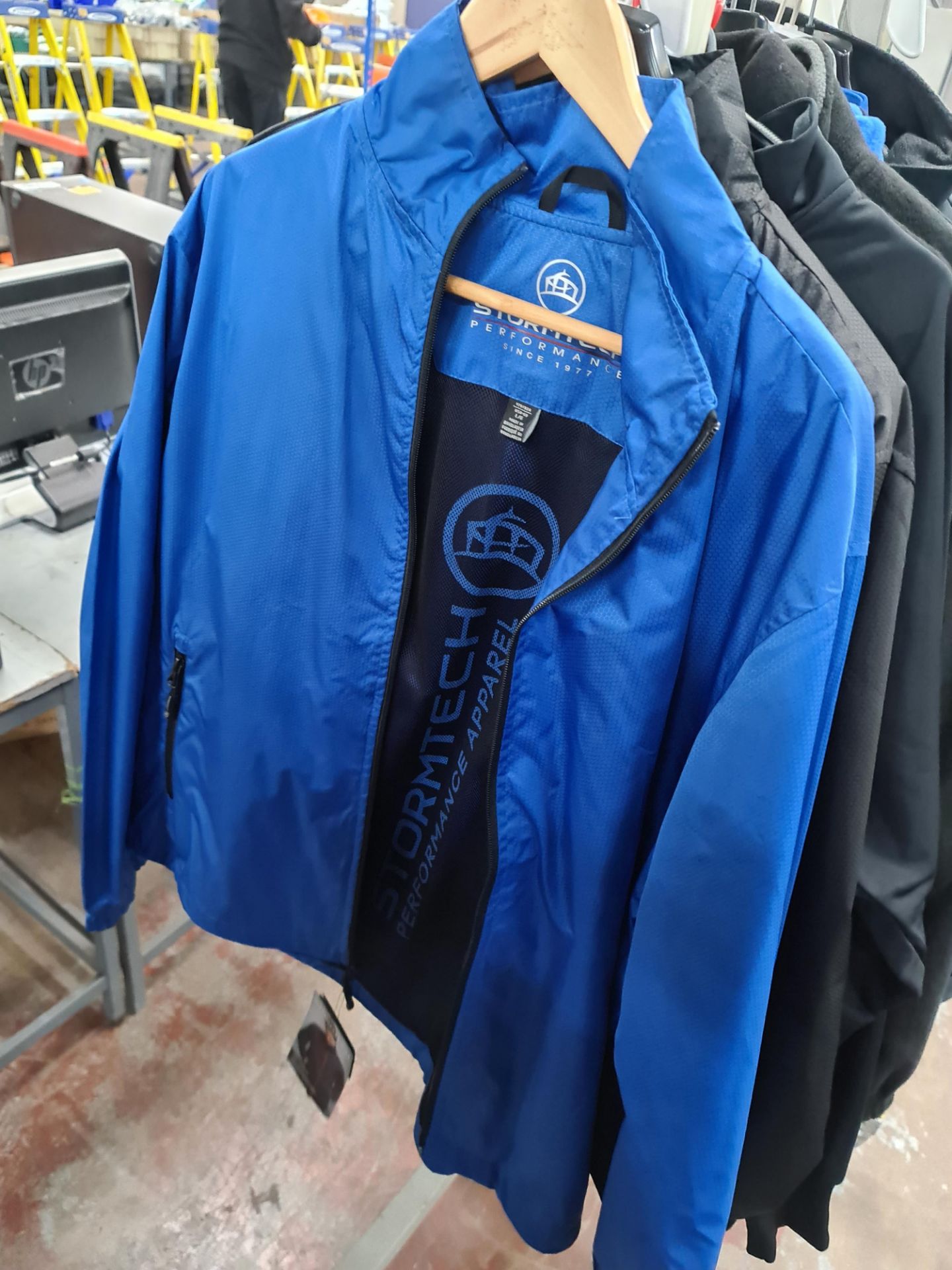7 off assorted Stormtech soft shell jackets and similar. N.B. hangers and garment rails excluded - Image 4 of 8