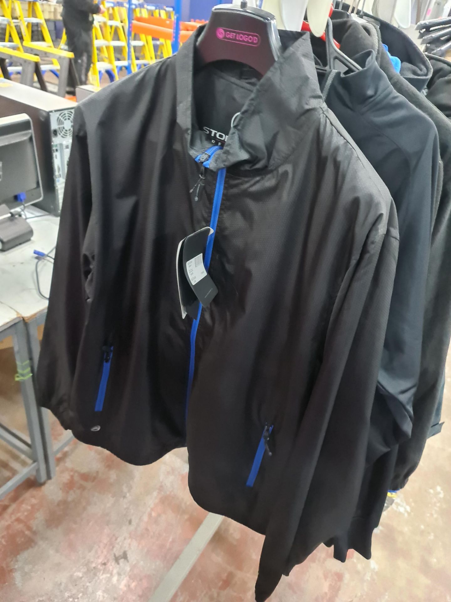 7 off assorted Stormtech soft shell jackets and similar. N.B. hangers and garment rails excluded - Image 2 of 8