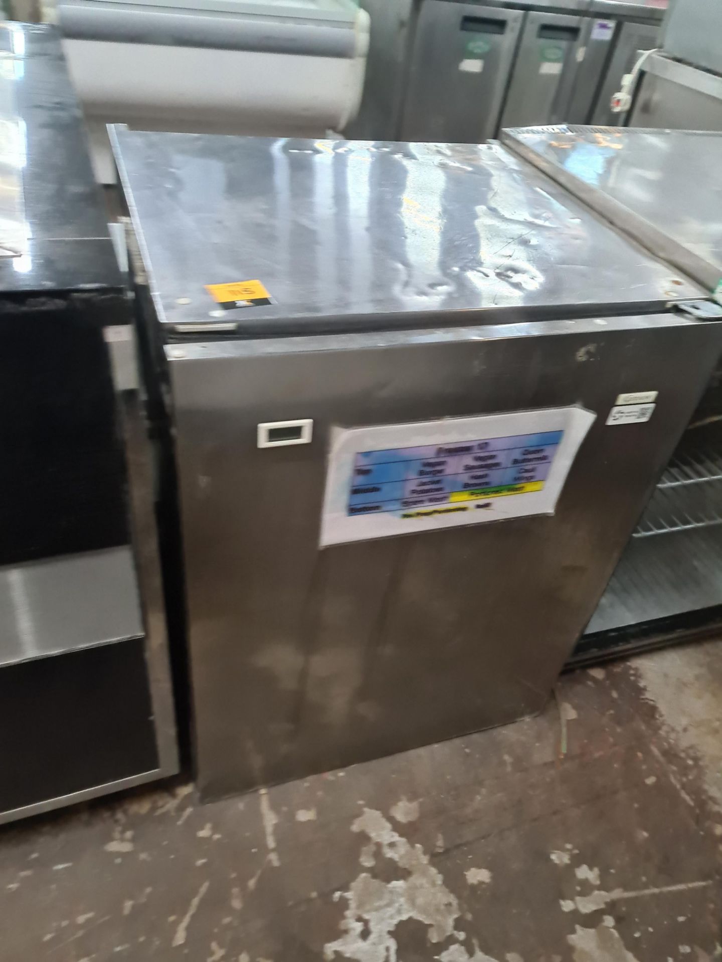 Gram stainless steel under counter freezer, model F150GB - Image 2 of 6