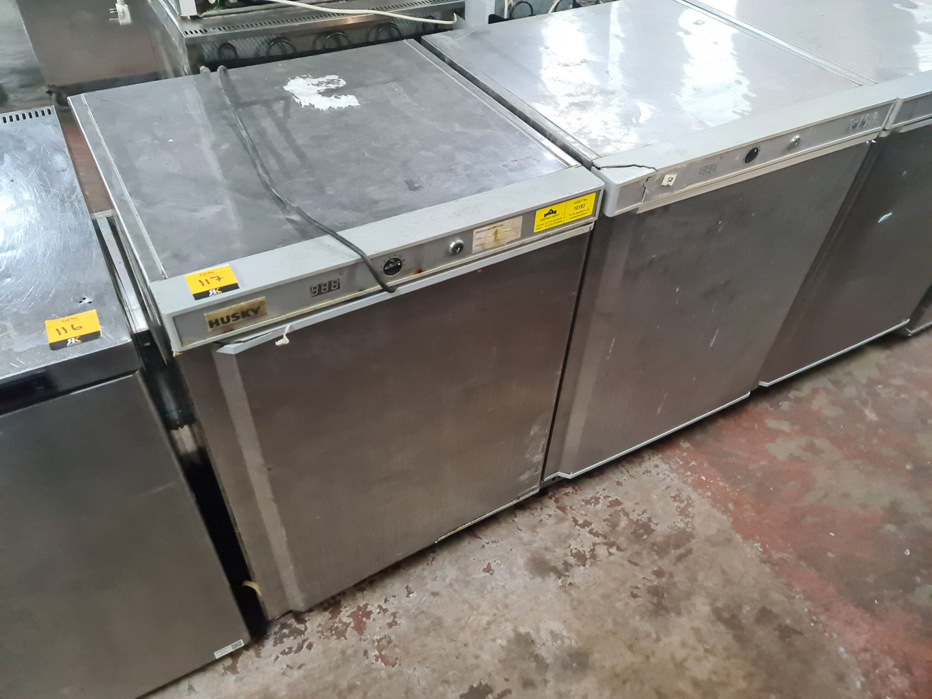 3 off under counter fridges and freezers - Image 4 of 11