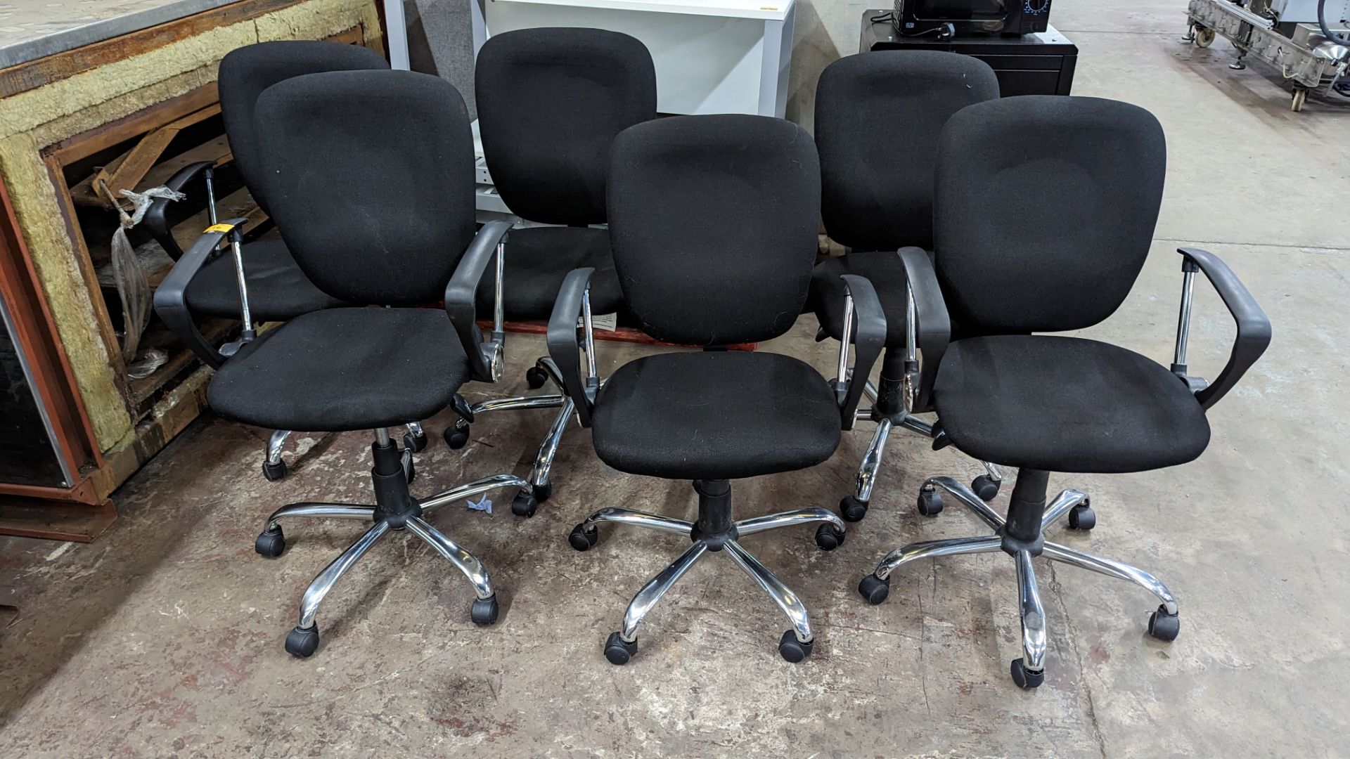 6 off matching chairs with arms