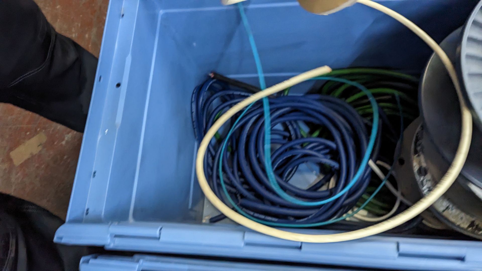Contents of 4 crates of assorted cable and other items. N.B. crates excluded - Image 10 of 16
