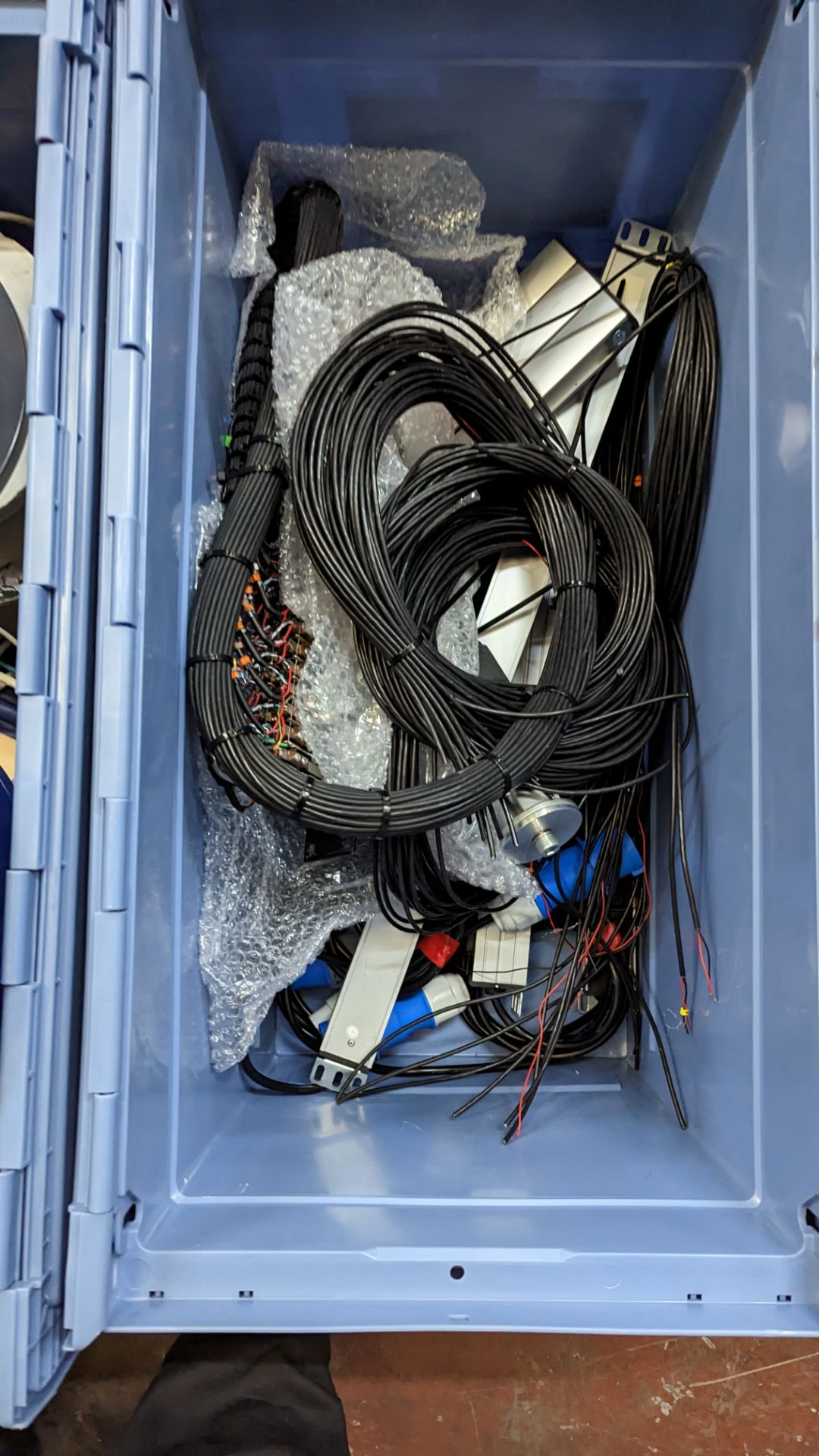 Contents of 4 crates of assorted cable and other items. N.B. crates excluded - Image 12 of 16