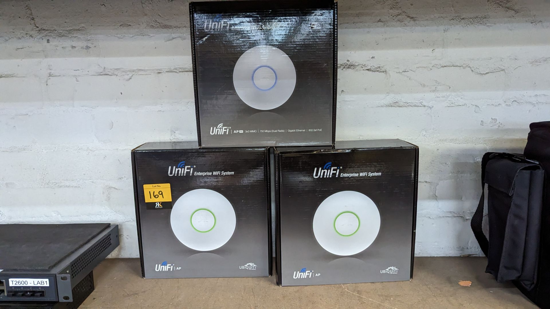 3 off UniFi Enterprise wifi systems, individually boxed