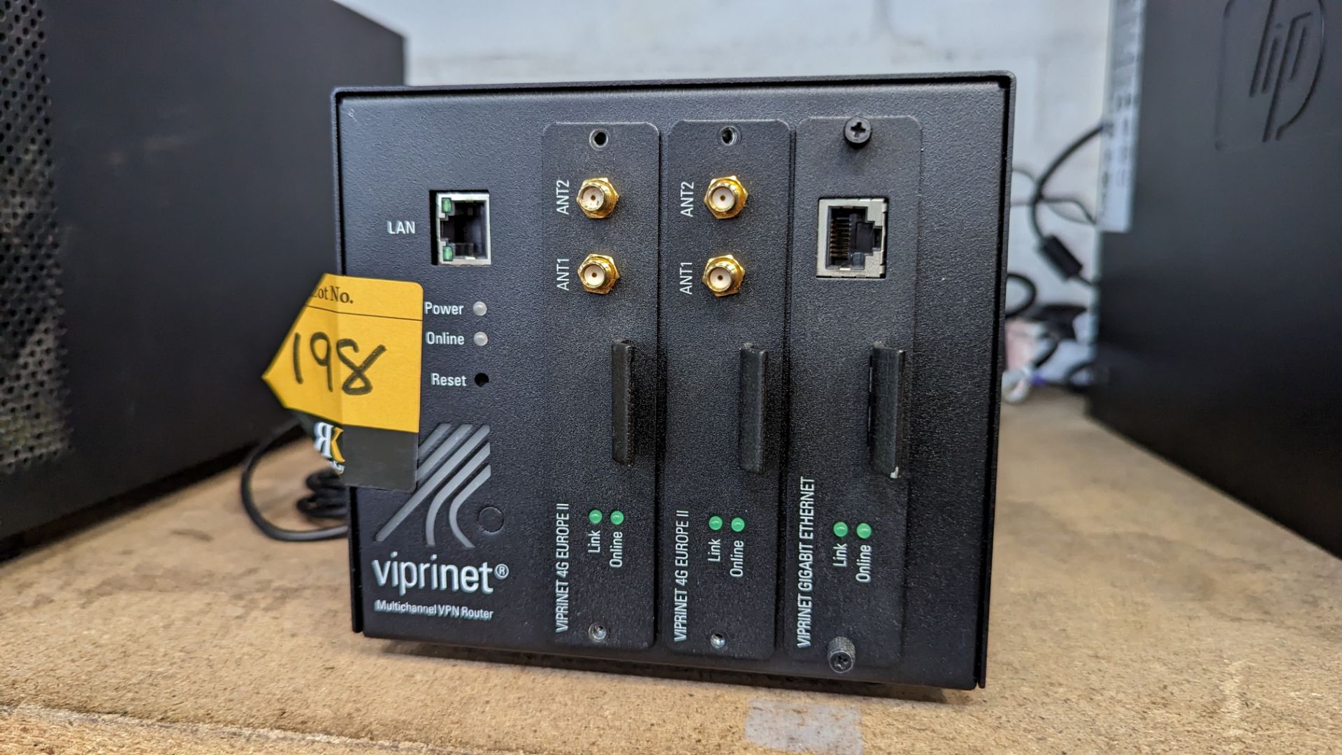 Viprinet model 310 multi-channel VPN router including power pack. This lot includes 2 off 4G Europe - Image 4 of 6