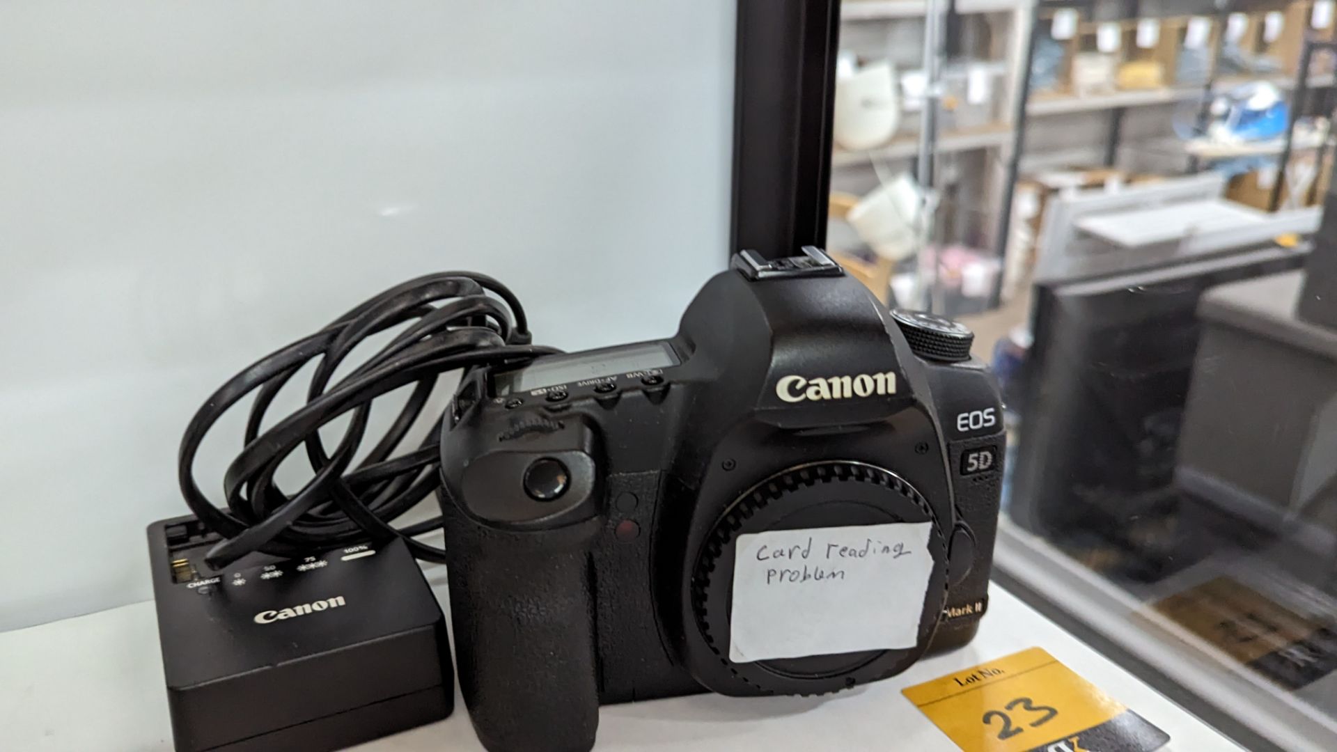 Canon EOS 5D Mark II digital camera plus Canon battery charger. N.B. no lens or battery included wi - Image 10 of 10