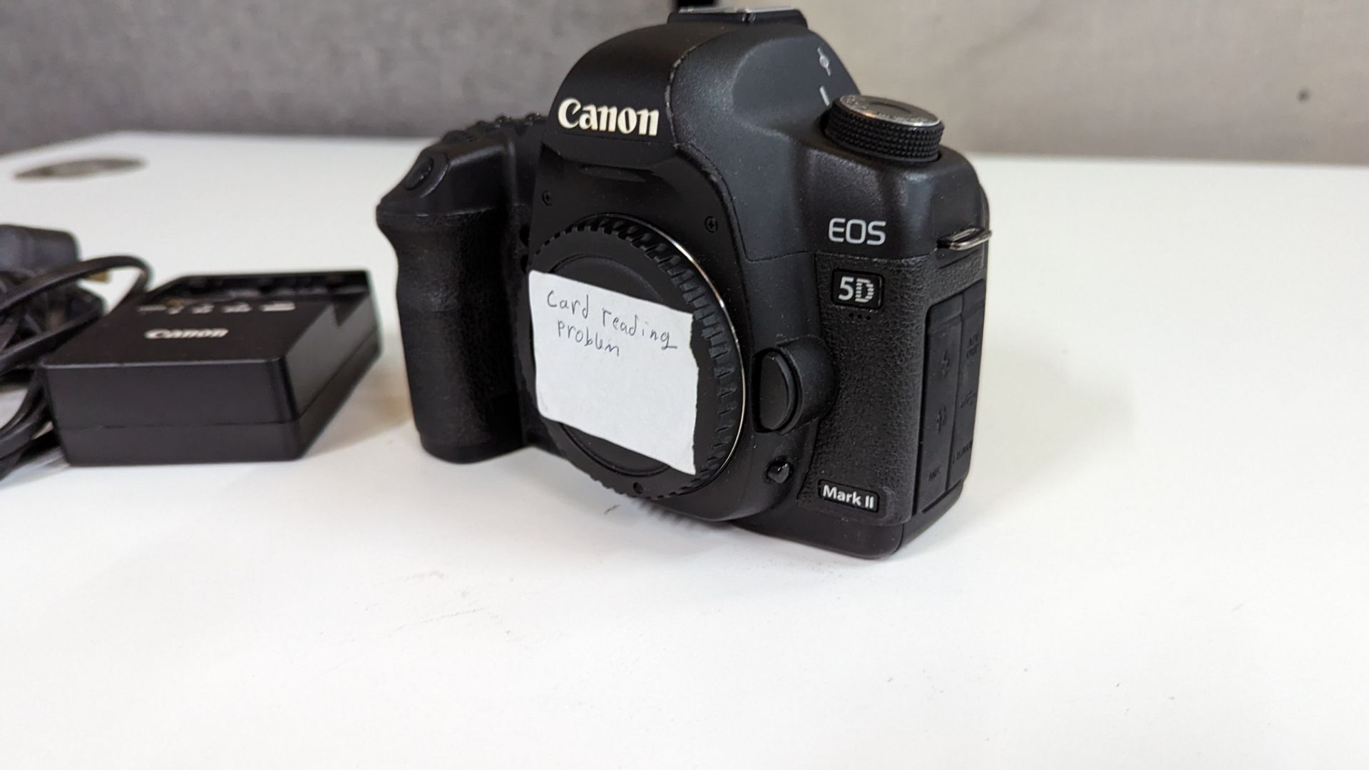 Canon EOS 5D Mark II digital camera plus Canon battery charger. N.B. no lens or battery included wi - Image 5 of 10