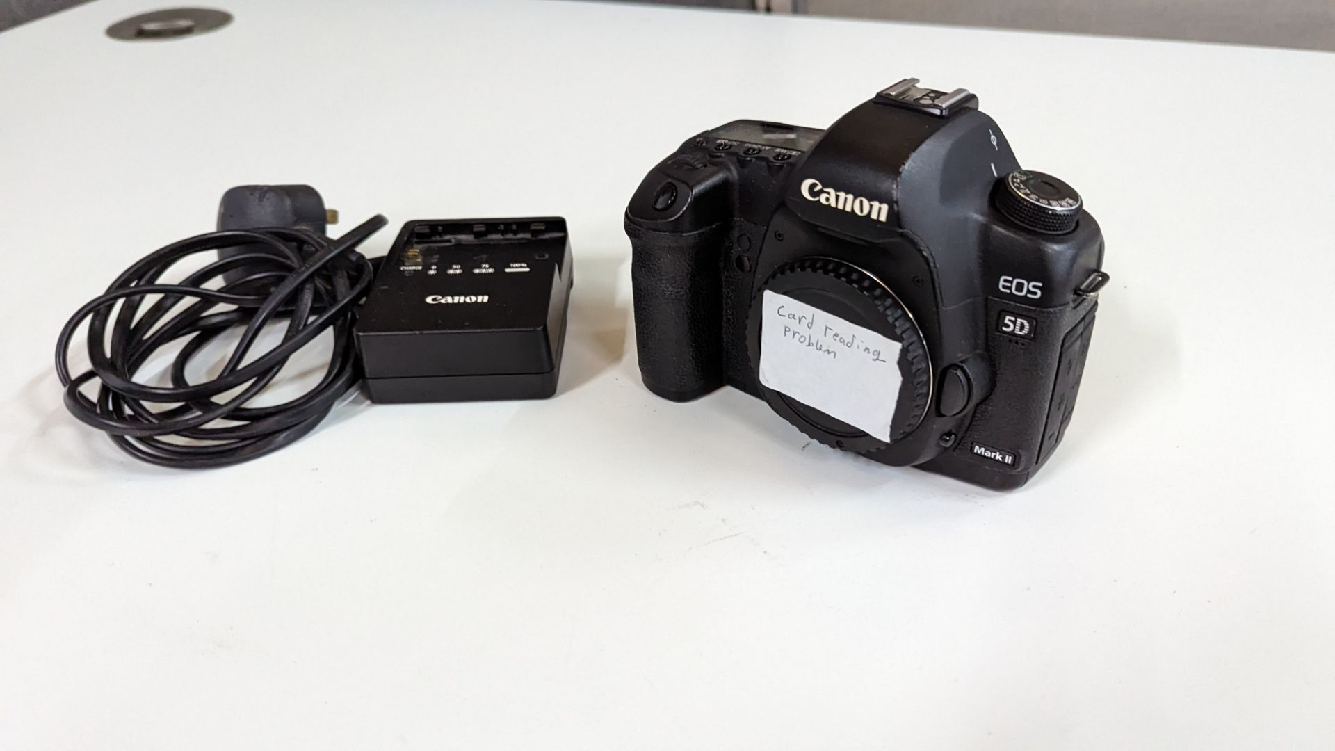 Canon EOS 5D Mark II digital camera plus Canon battery charger. N.B. no lens or battery included wi - Image 4 of 10