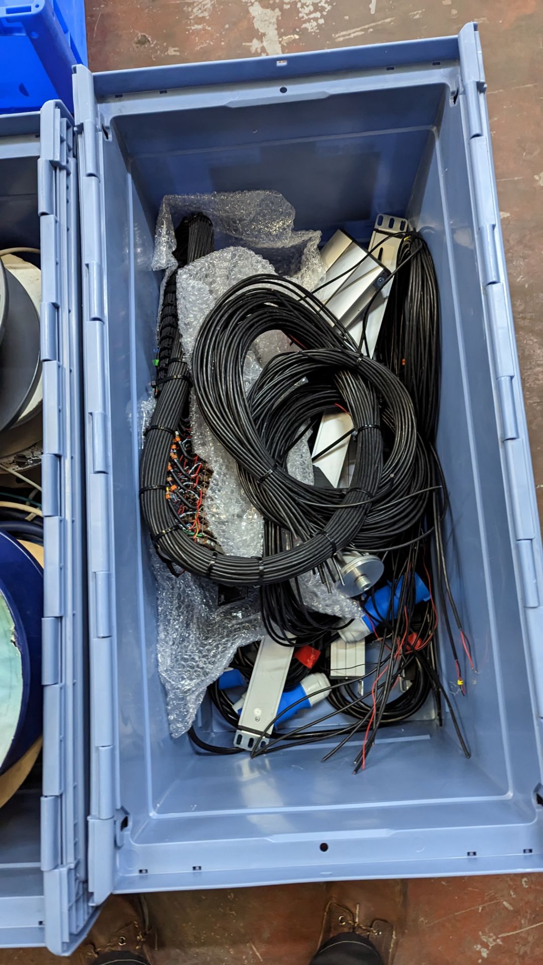 Contents of 4 crates of assorted cable and other items. N.B. crates excluded - Image 13 of 16