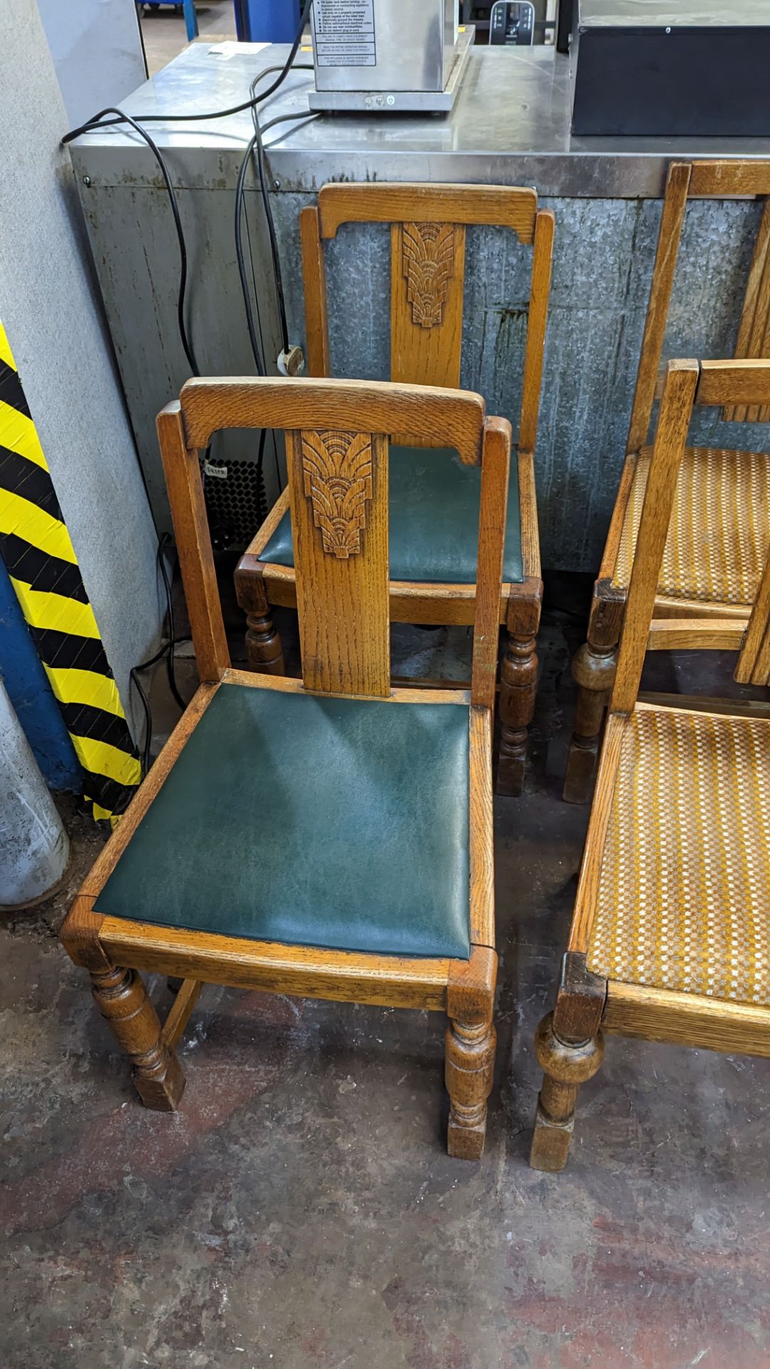 10 off assorted wooden dining chairs - Image 7 of 7