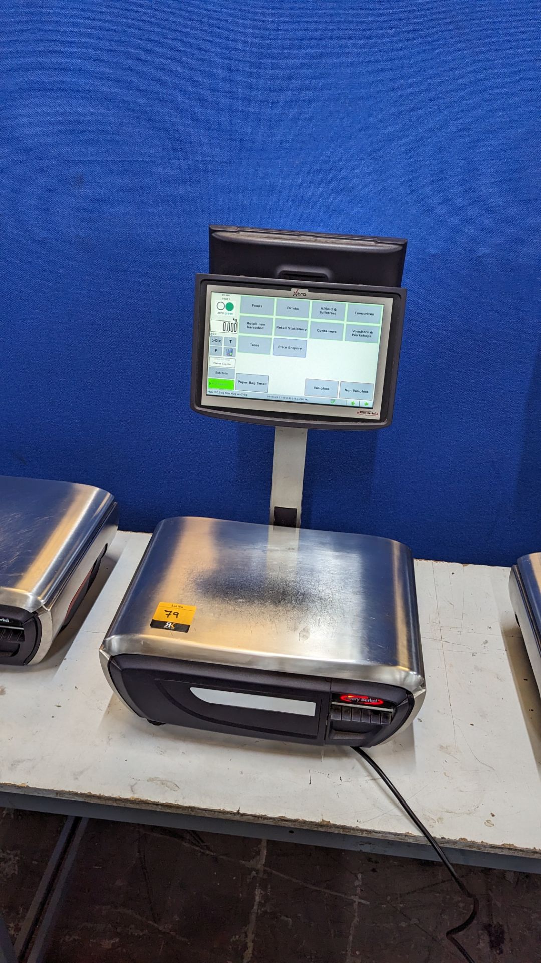 Avery Berkel Xti 400 Label & Receipt printing scale. 6kg/15kg capacity. These scales include a 10" - Image 15 of 17