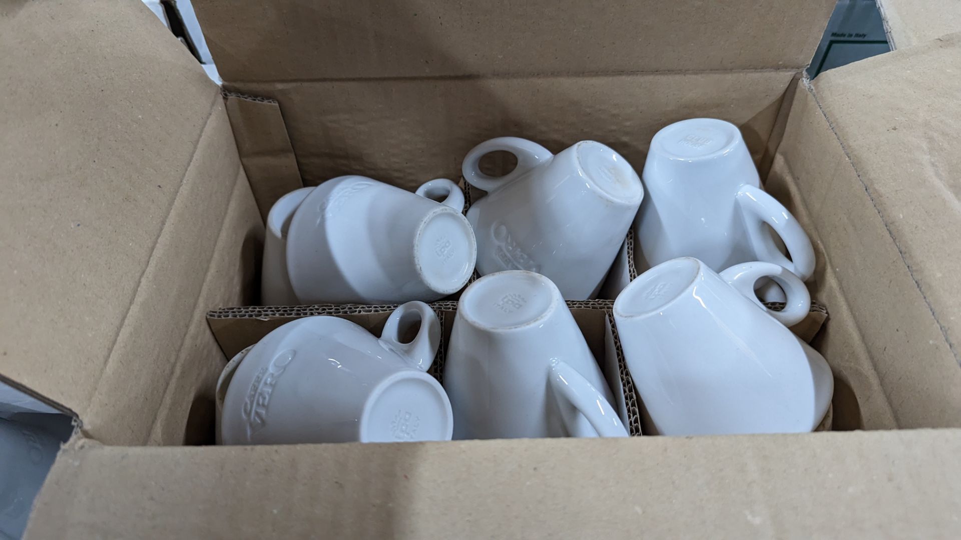 6 boxes of coffee cups and saucers - each box typically contains 6 cups and 6 saucers, however the s - Image 6 of 10