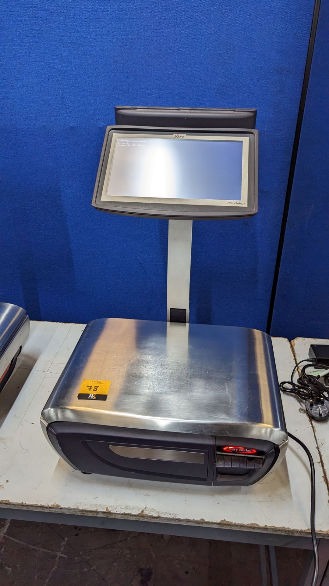 Avery Berkel Xti 400 Label & Receipt printing scale, 6kg/15kg capacity. These scales include a 10" - Image 2 of 16